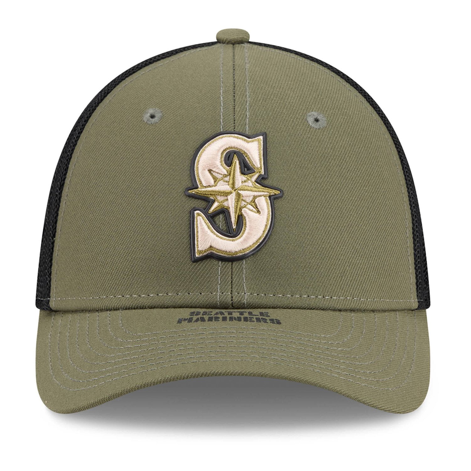 New Era Seattle Mariners 2026 Armed Forces Day 39THIRTY M-Crown Flex Hat - view number 2