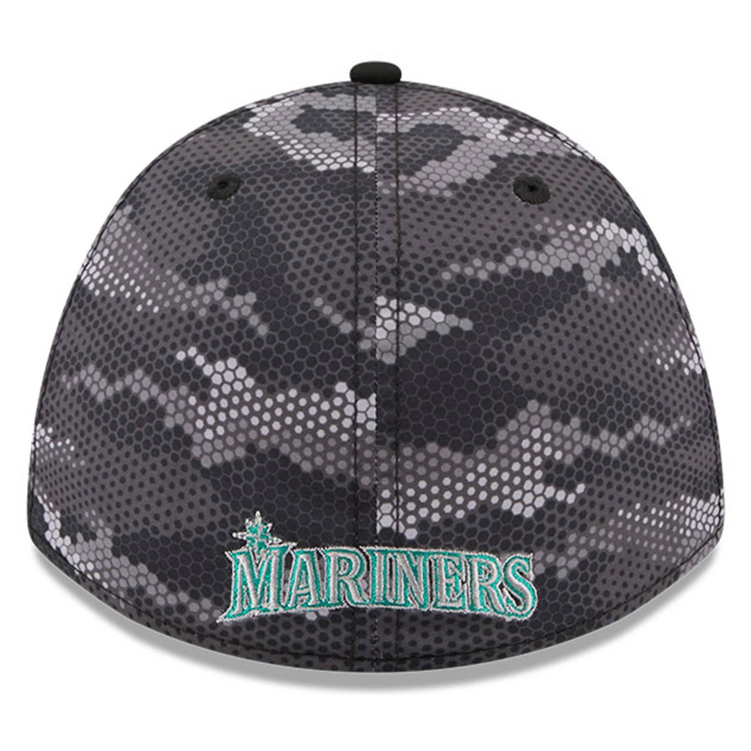 New Era Seattle Mariners Camo 39THIRTY A-Frame Flex Hat - view number 4