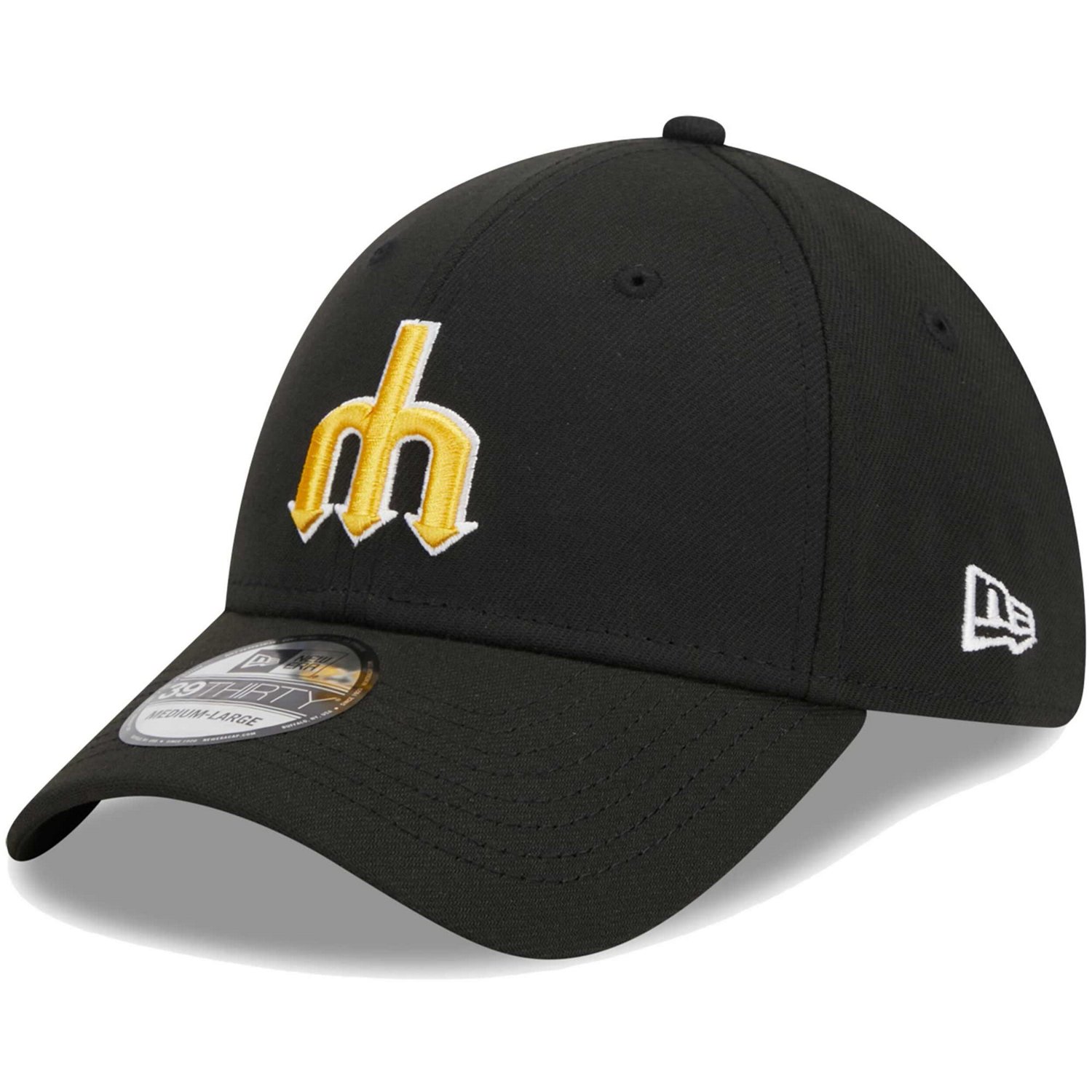 New Era Seattle Mariners Logo 39THIRTY Flex Hat