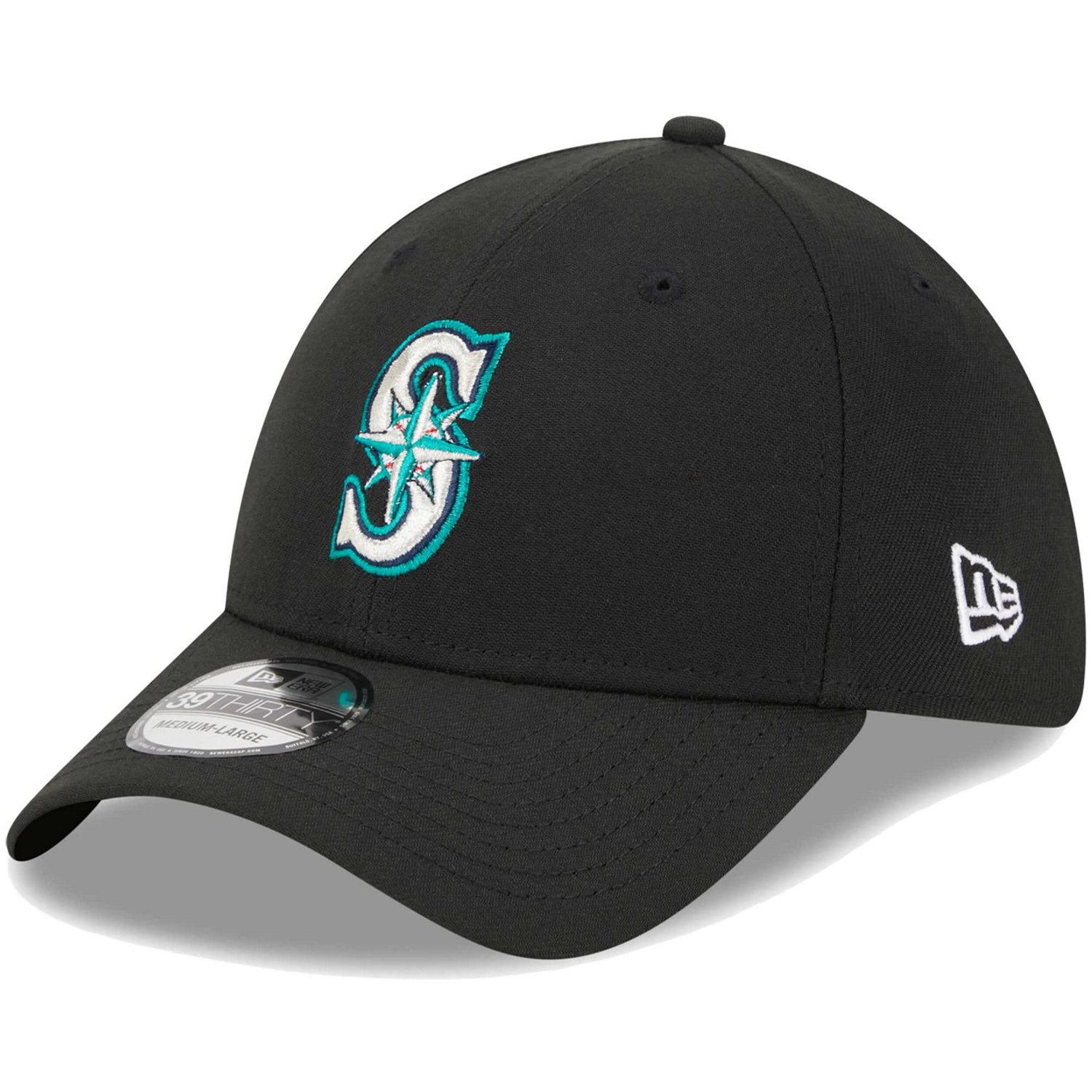 New Era Seattle Mariners Logo 39THIRTY Flex Hat