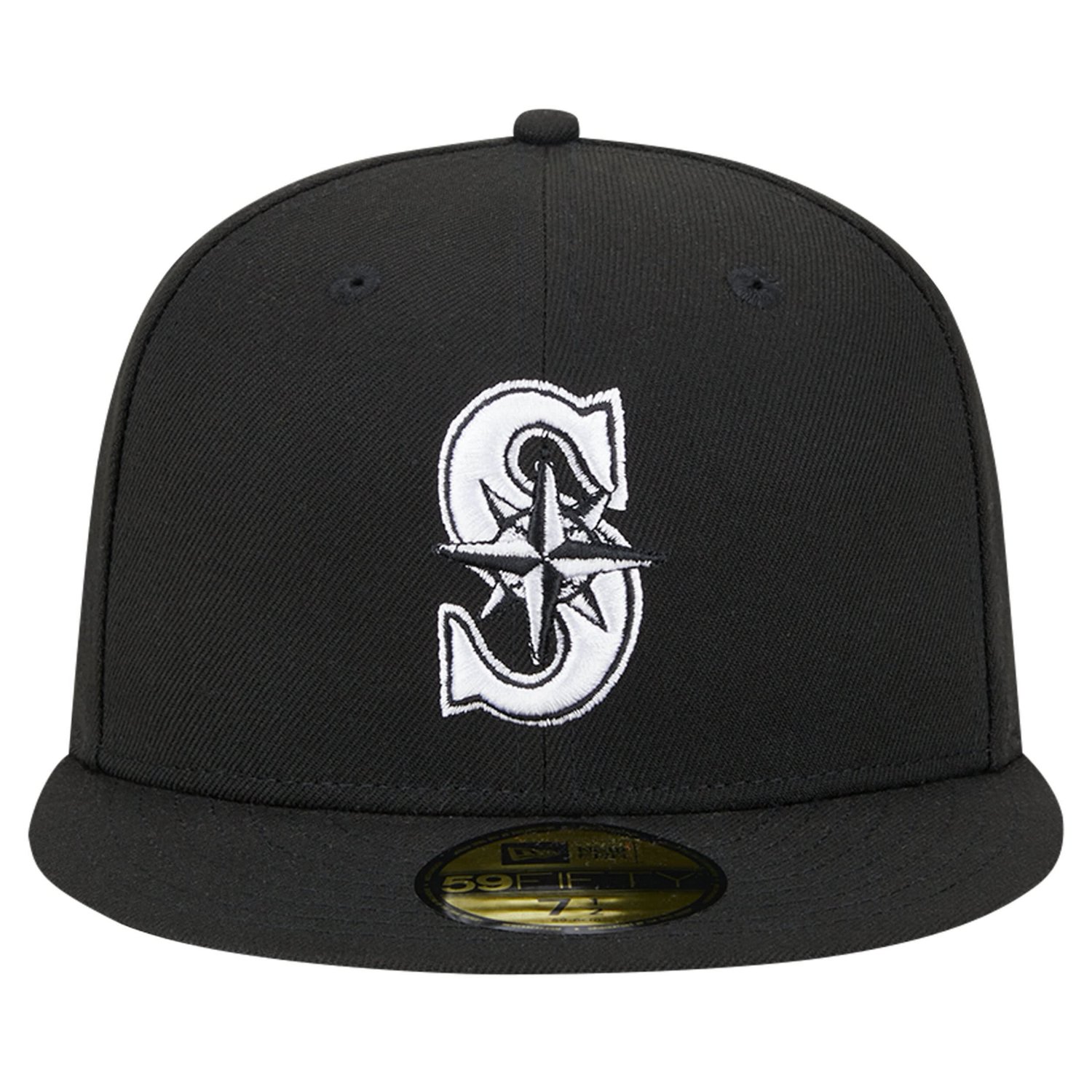 New Era Seattle Mariners Logo 59FIFTY Fitted Hat - view number 2