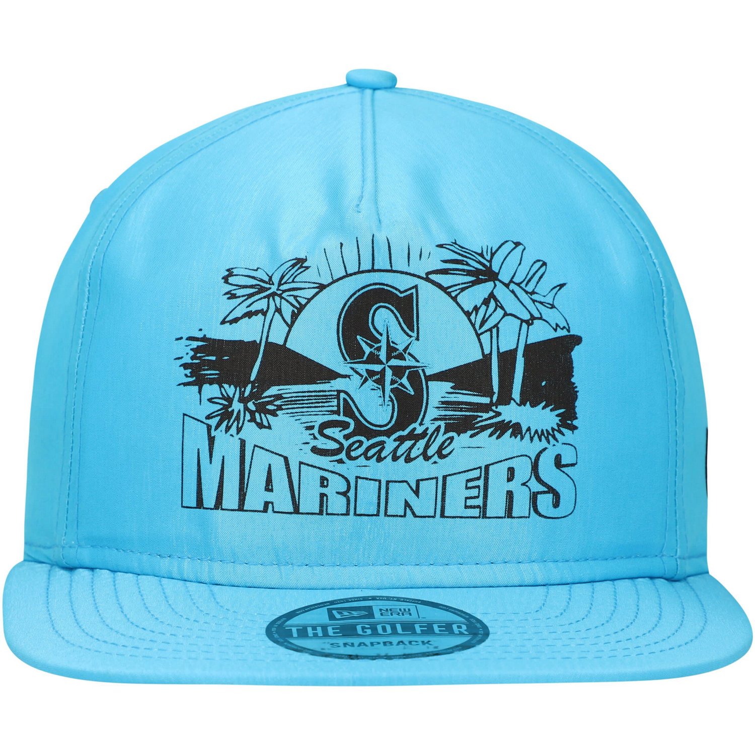 New Era Seattle Mariners Neon Golfer Snapback Hat                                                                                - view number 2