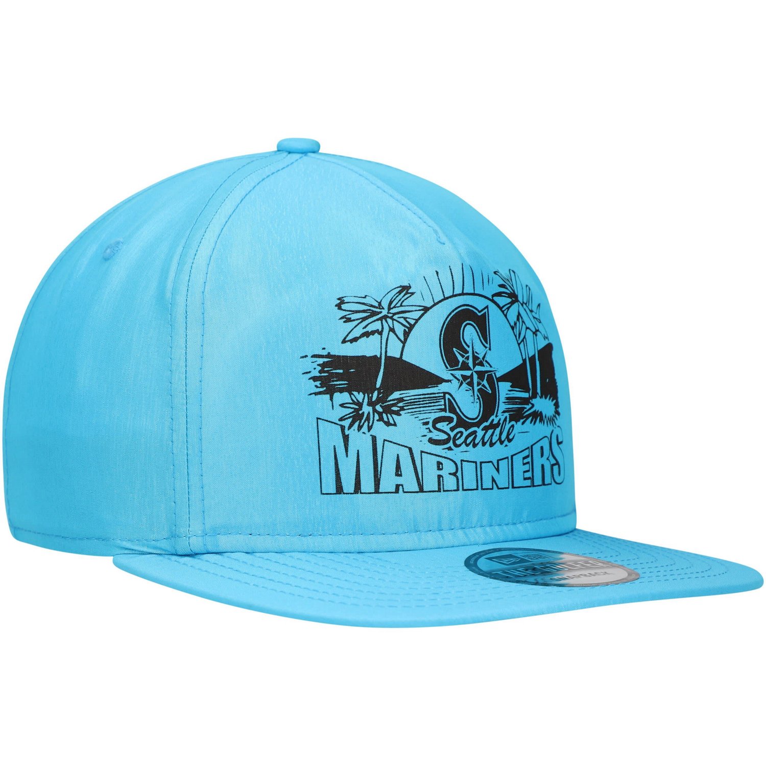 New Era Seattle Mariners Neon Golfer Snapback Hat                                                                                - view number 3