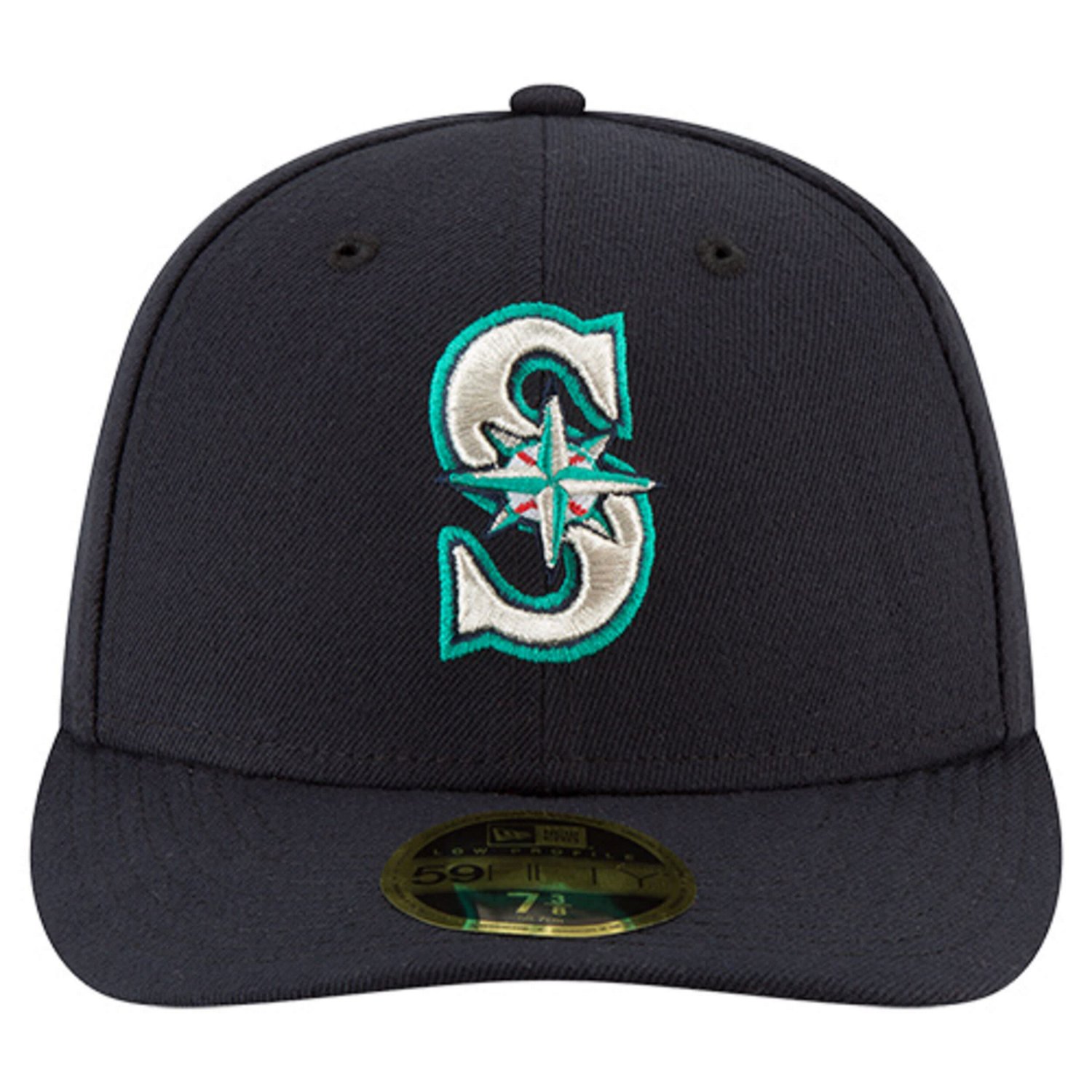 New Era Seattle Mariners Number Retirement Low Profile 59FIFTY Fitted Hat - view number 2