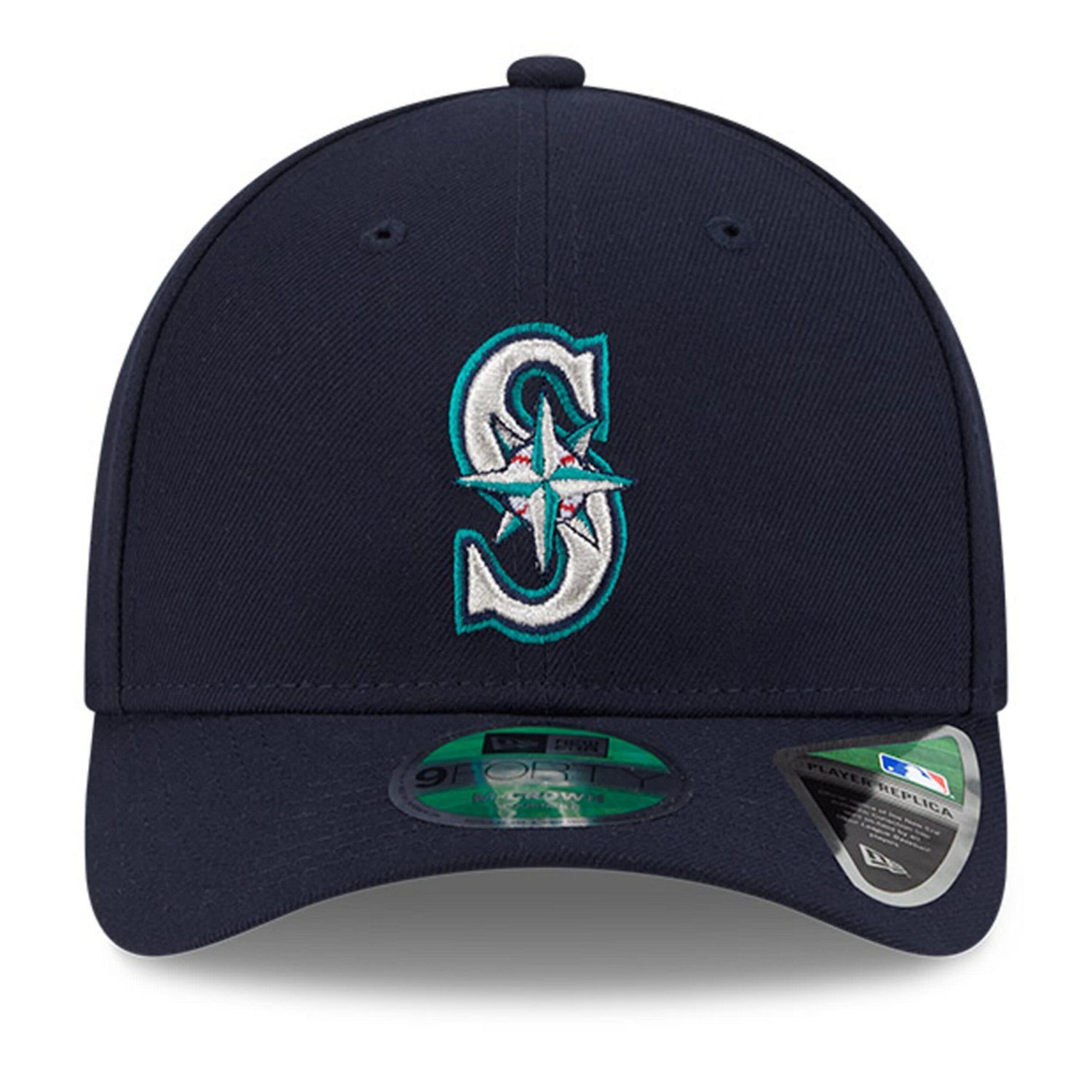 New Era Seattle Mariners Player Replica 9FORTY Adjustable Hat - view number 2