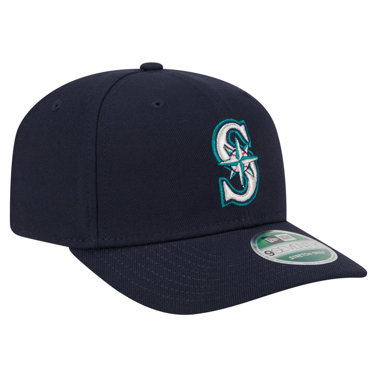 New Era Seattle Mariners Player Replica 9SEVENTY Adjustable Hat - view number 3