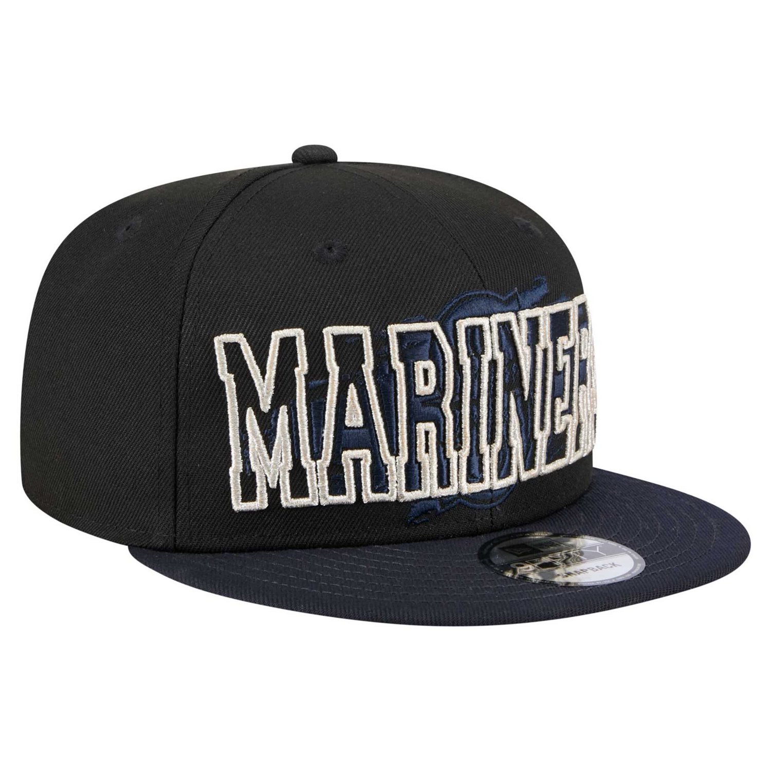 New Era Seattle Mariners Splatter 9FIFTY Snapback Hat - view number 3