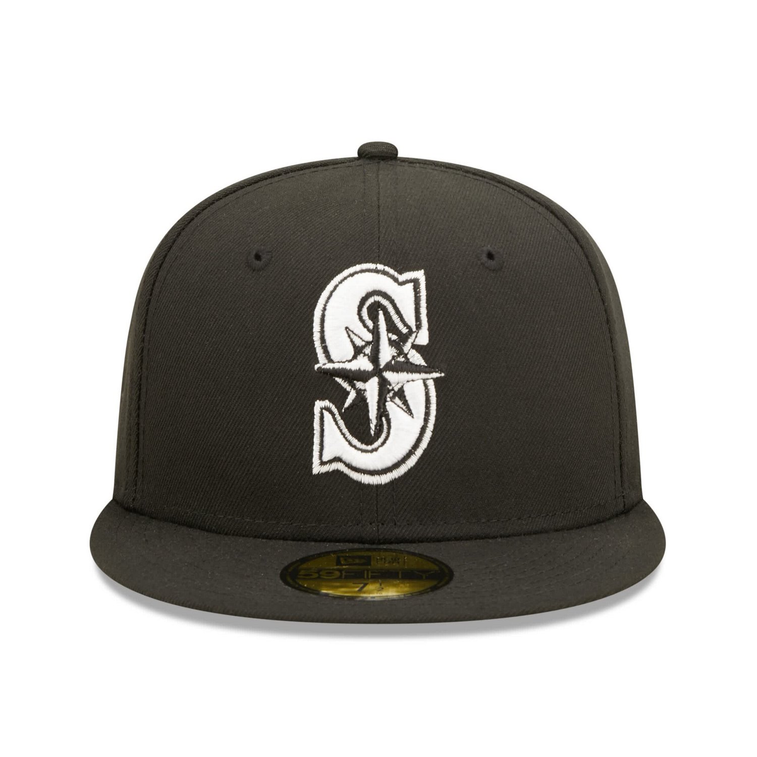 New Era Seattle Mariners Team Logo 59FIFTY Fitted Hat - view number 2
