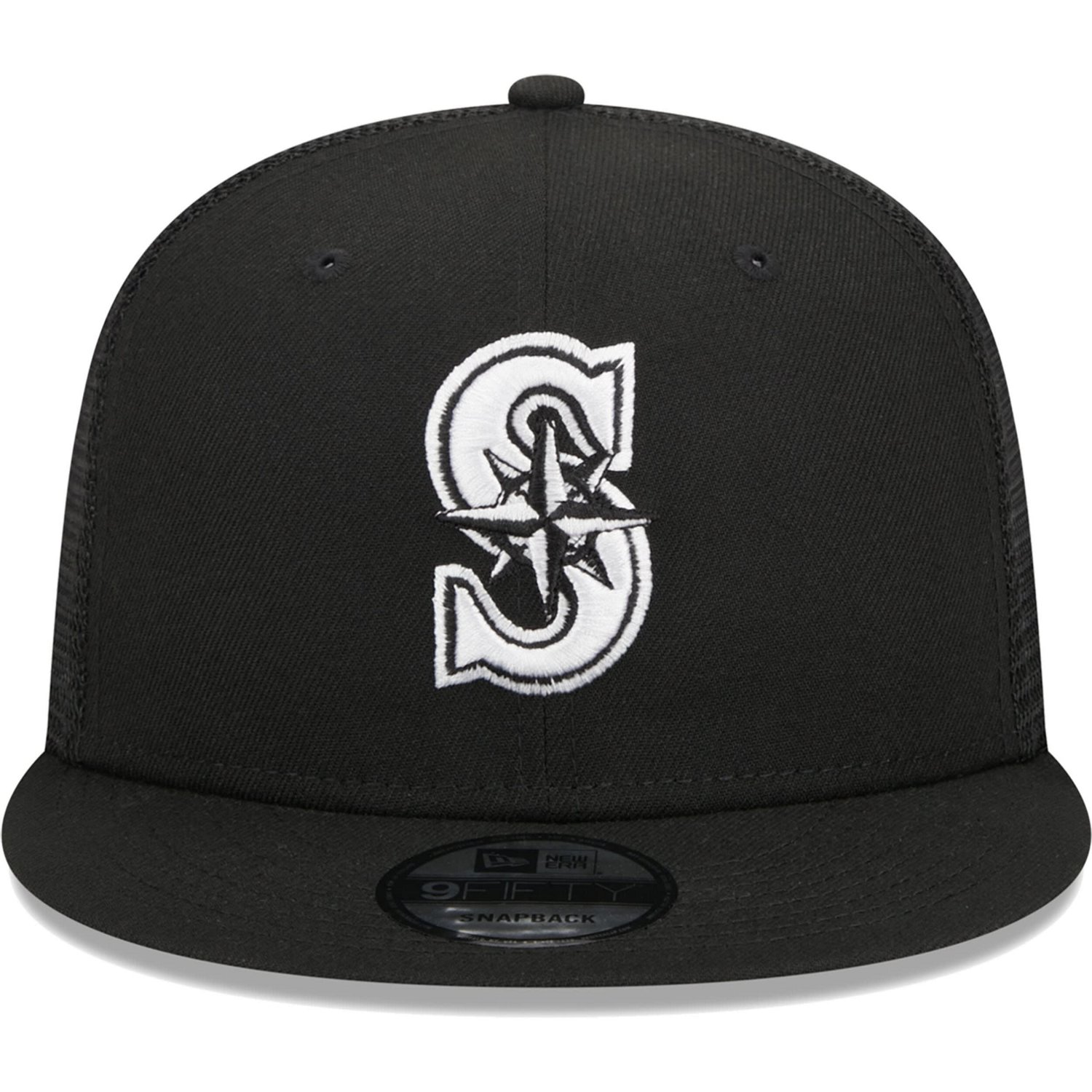 New Era Seattle Mariners Trucker 9FIFTY Snapback Hat - view number 2