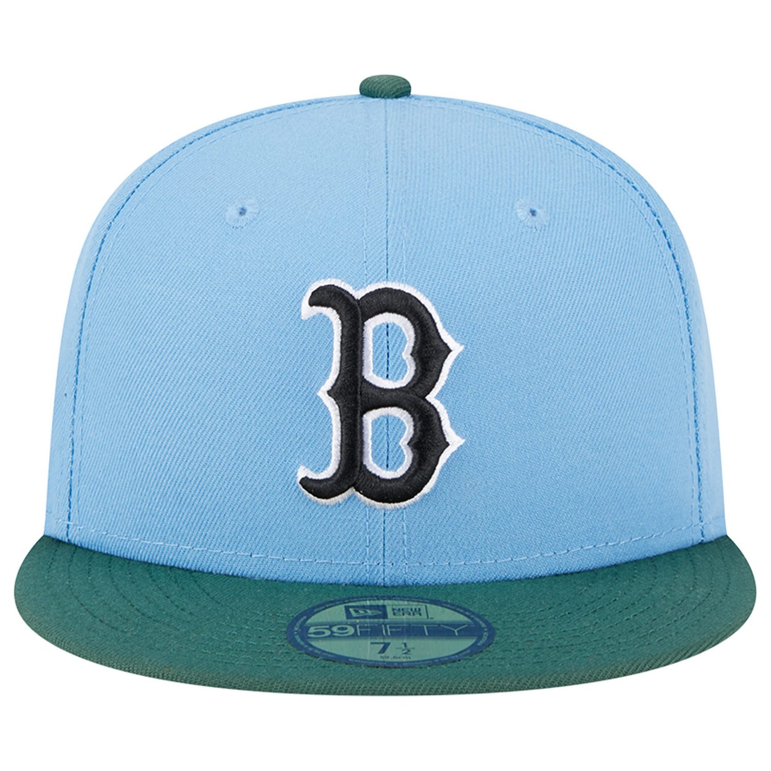 New Era Sky /Cilantro Boston Red Sox 2007 World Series 59FIFTY Fitted Hat                                                        - view number 2