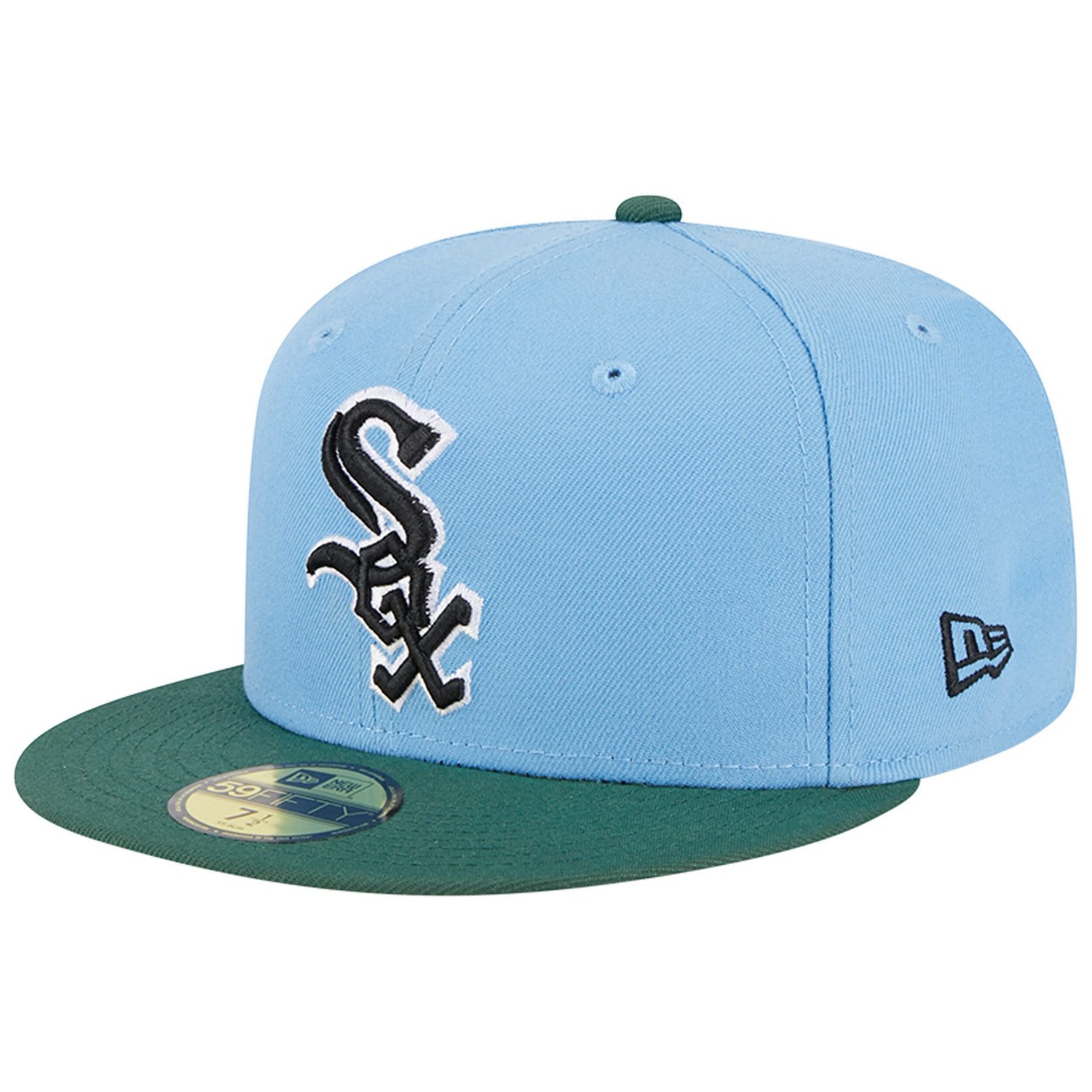 New Era Sky /Cilantro Chicago White Sox 2005 World Series 59FIFTY Fitted Hat                                                     - view number 3