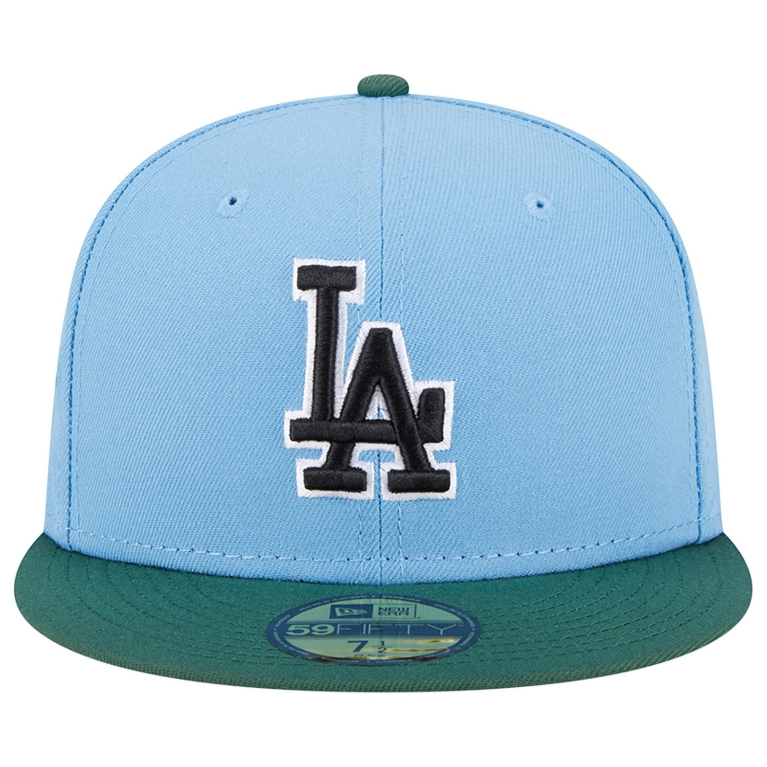 New Era Sky /Cilantro Los Angeles Dodgers 1988 World Series 59FIFTY Fitted Hat                                                   - view number 2