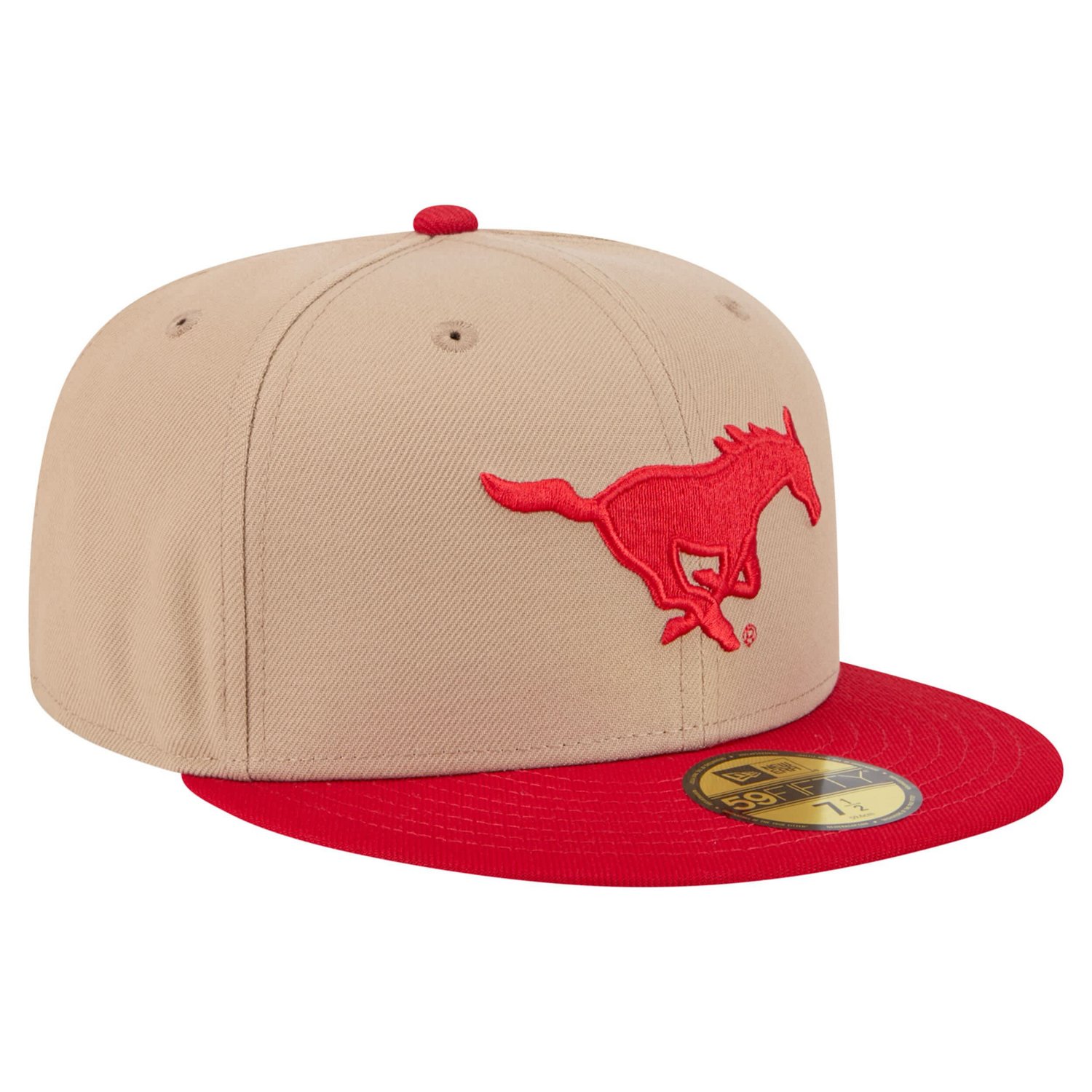 New Era SMU Mustangs Two-Tone 59FIFTY Fitted Hat - view number 3