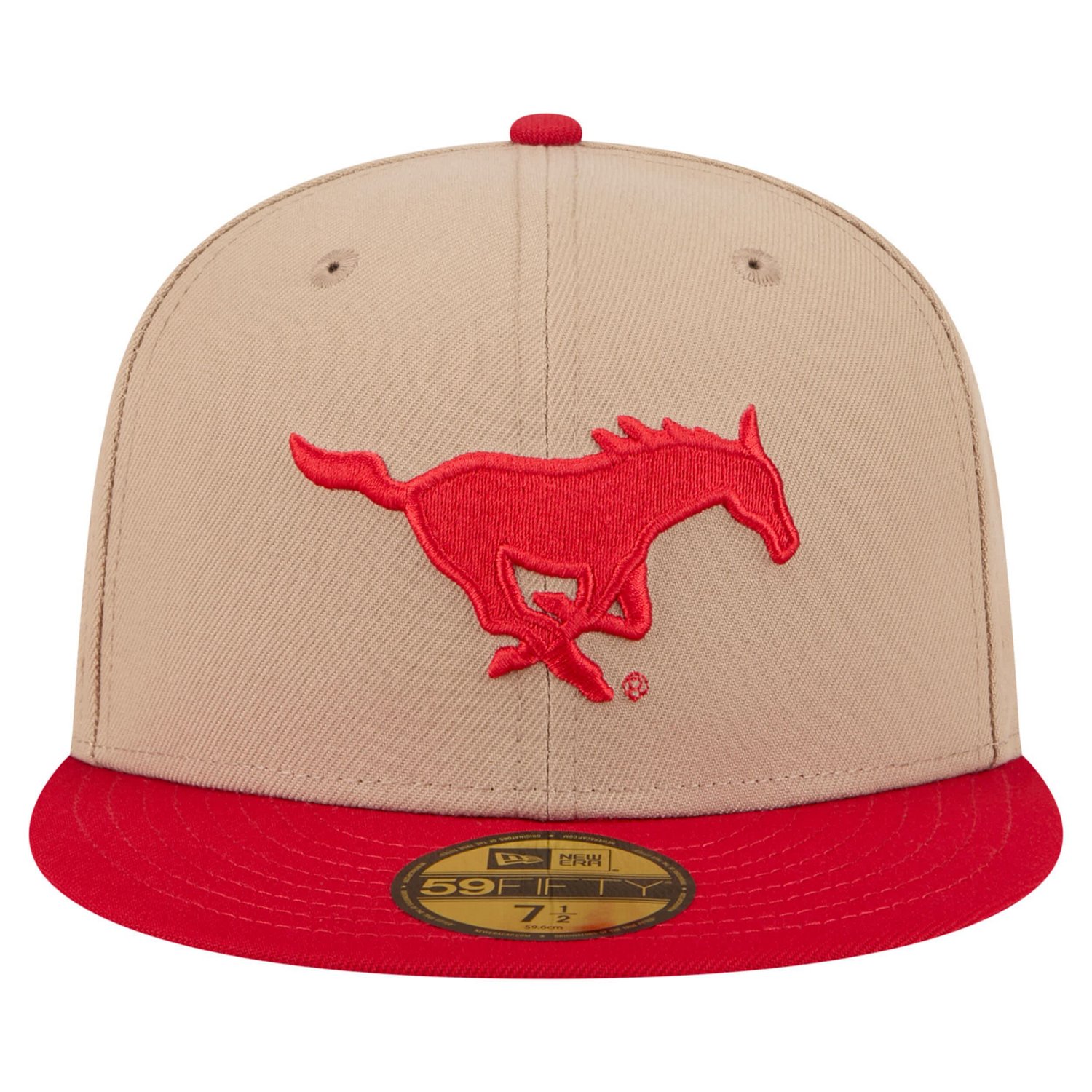 New Era SMU Mustangs Two-Tone 59FIFTY Fitted Hat - view number 2