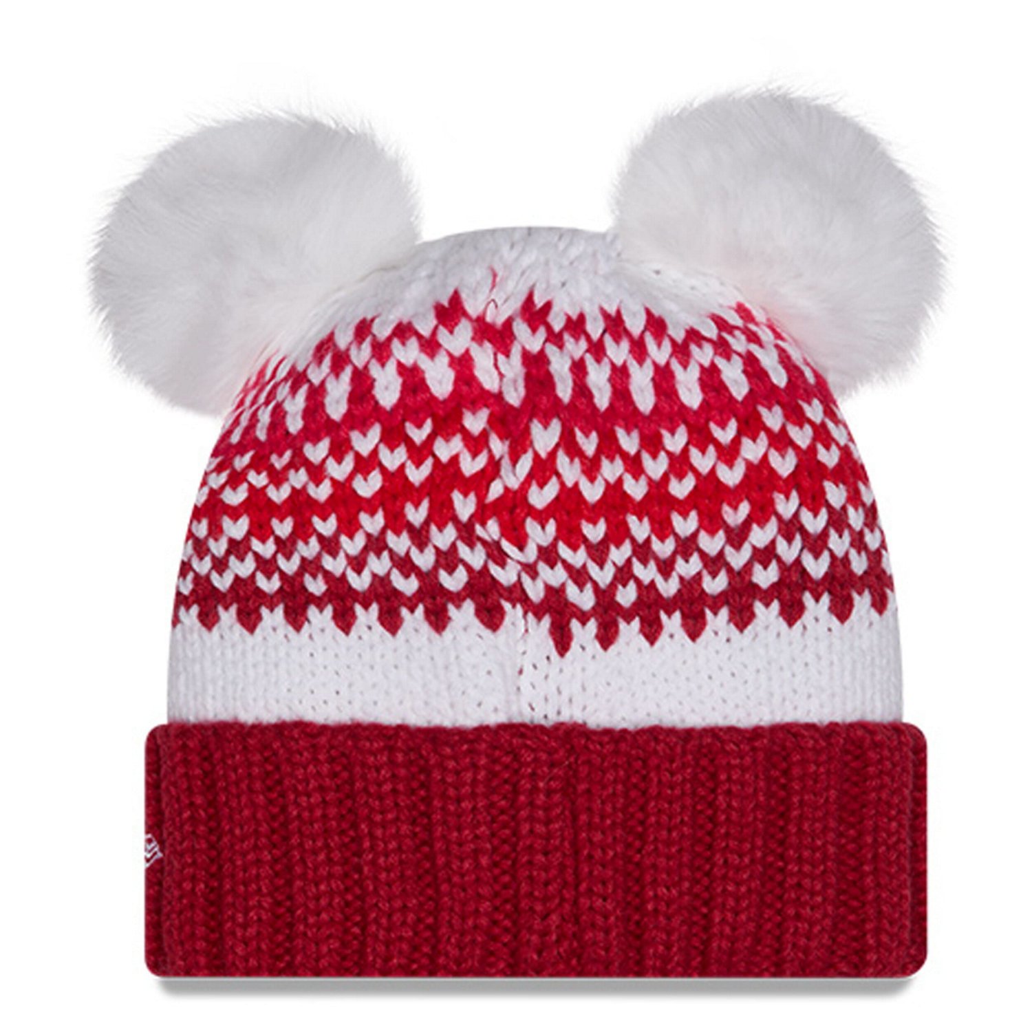 New Era South Carolina Gamecocks Double Pom  Print Cuffed Knit Hat - view number 2