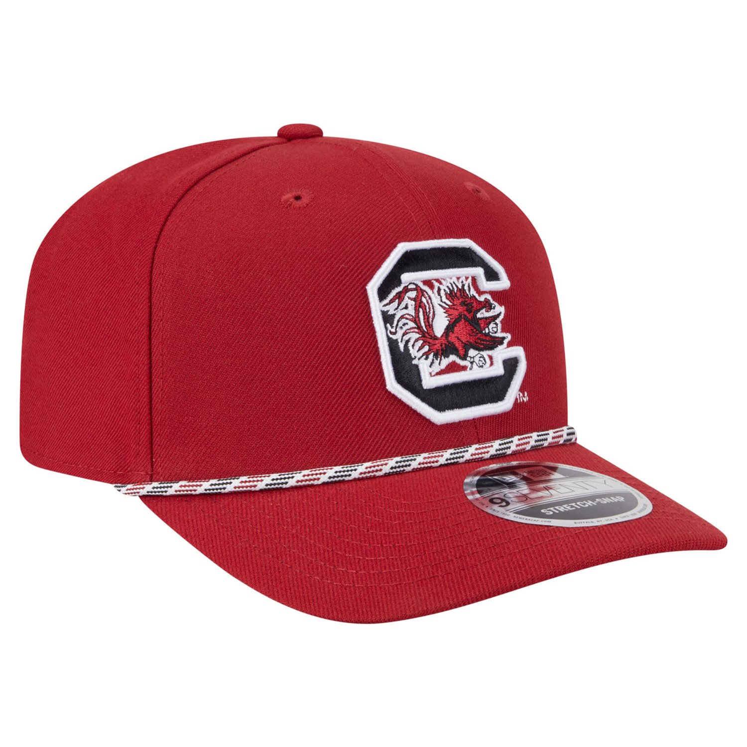 New Era South Carolina Gamecocks Game Day Multi-Rope 9SEVENTY Stretch-Snap Hat - view number 3