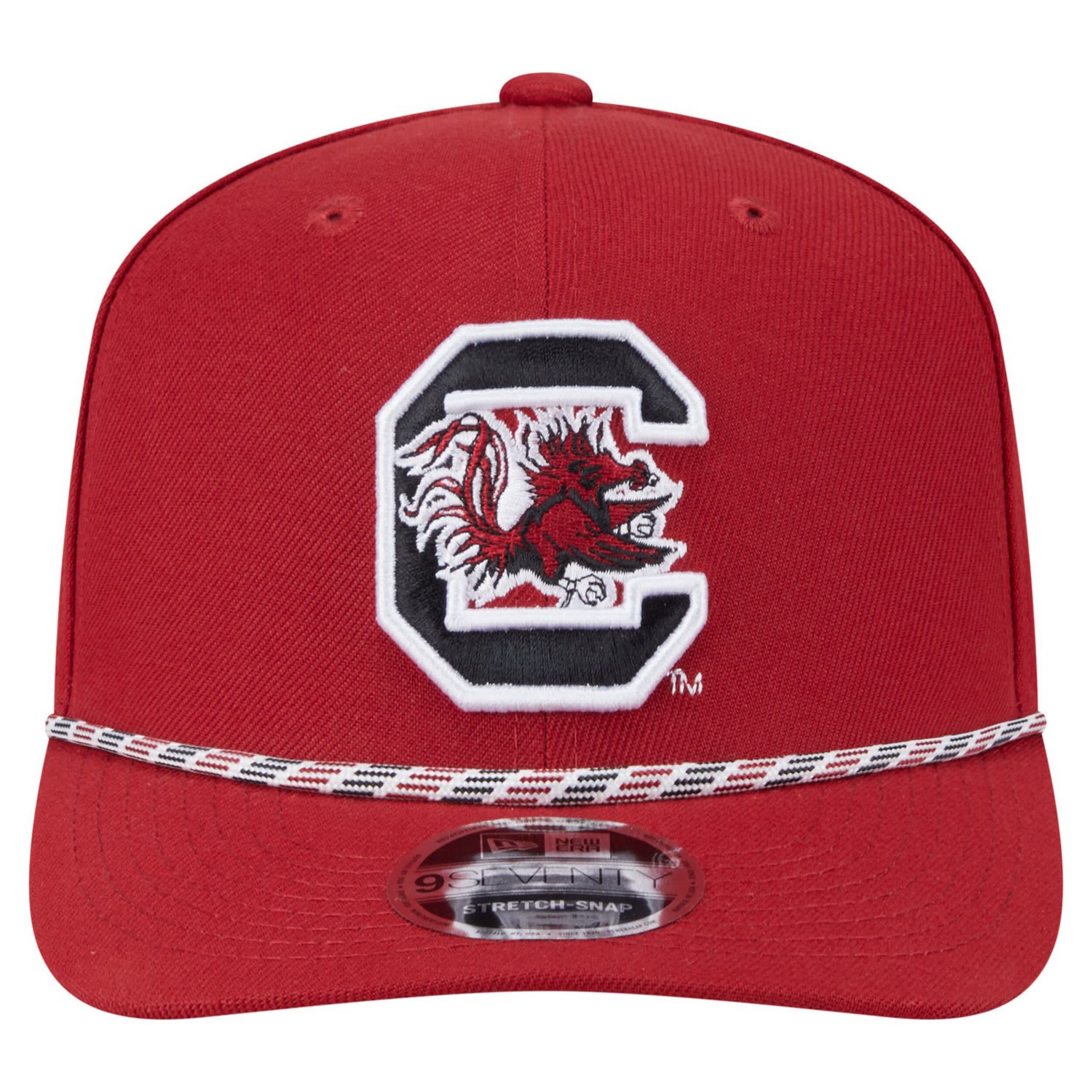 New Era South Carolina Gamecocks Game Day Multi-Rope 9SEVENTY Stretch-Snap Hat - view number 2