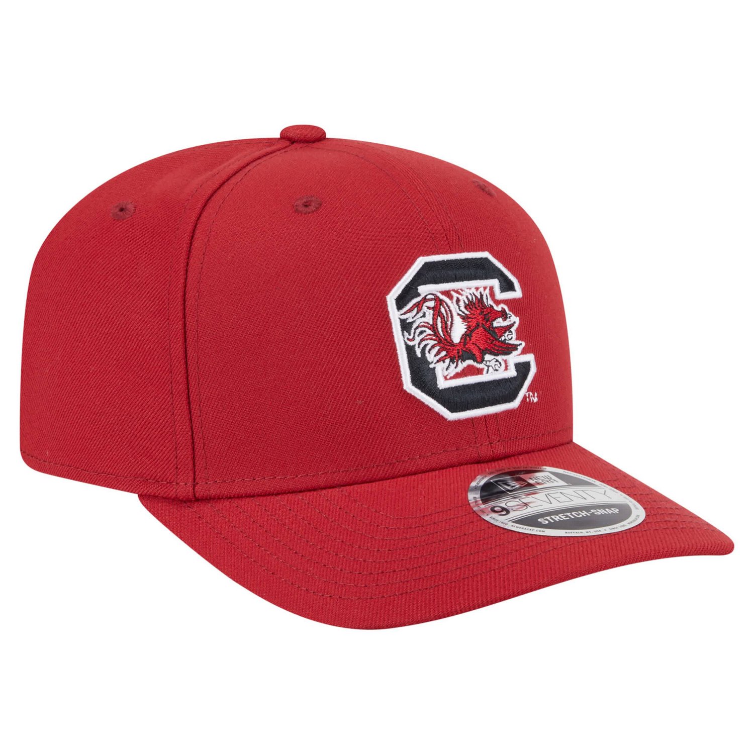 New Era South Carolina Gamecocks Team Collective 9SEVENTY Stretch-Snap Adjustable Hat - view number 3