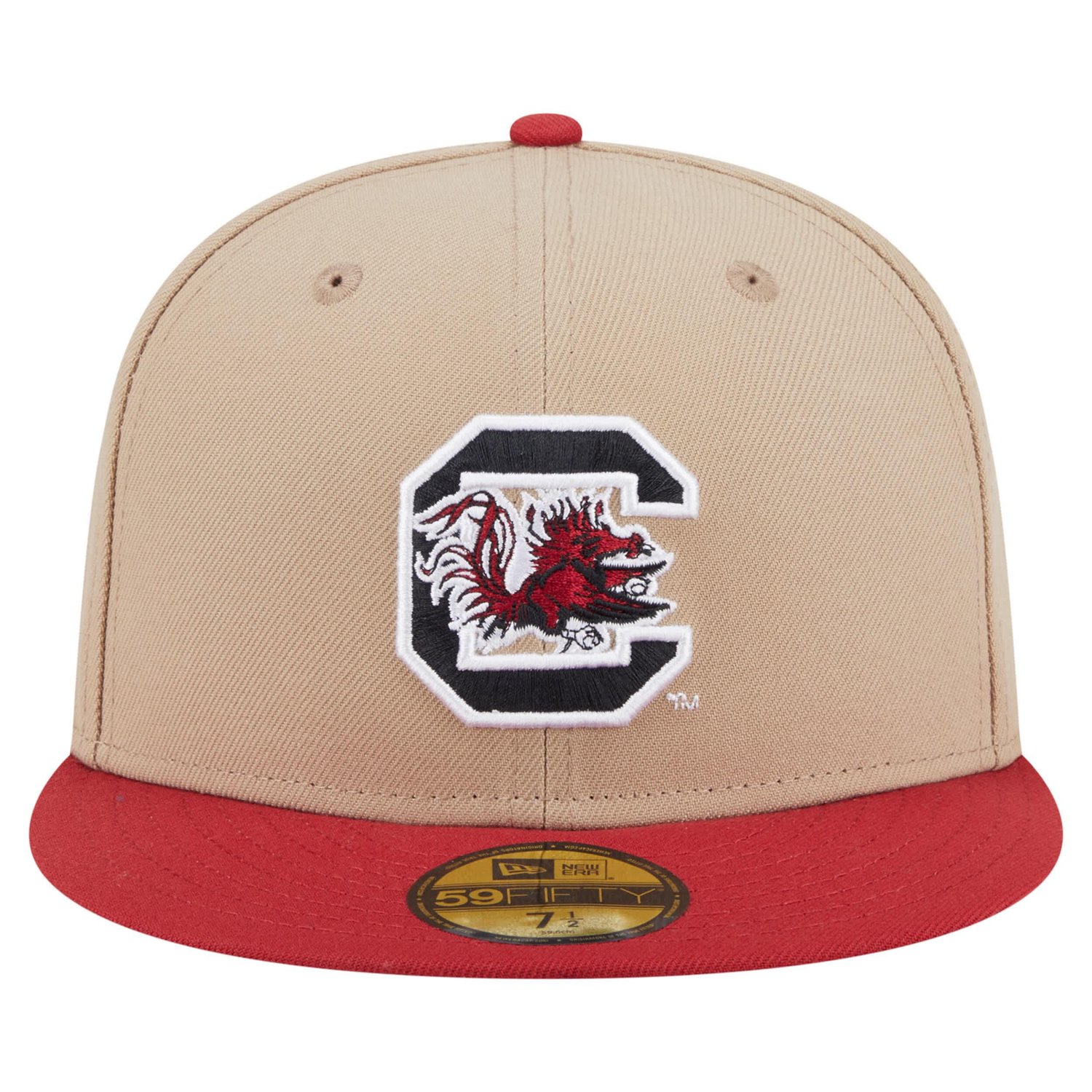 New Era South Carolina Gamecocks Two-Tone 59FIFTY Fitted Hat - view number 2