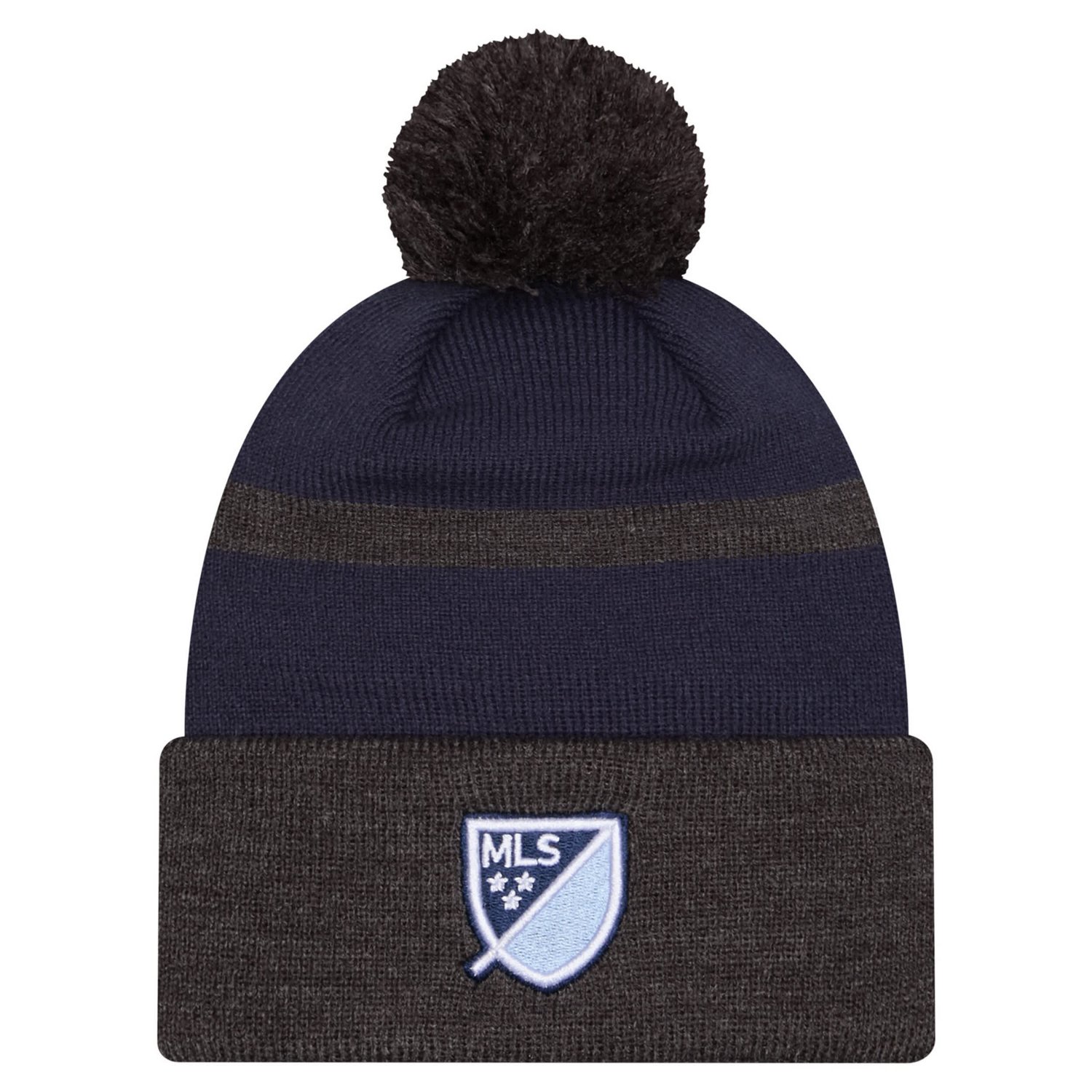 New Era Sporting Kansas City 2025 Kickoff Cuffed Knit Hat with Pom - view number 2