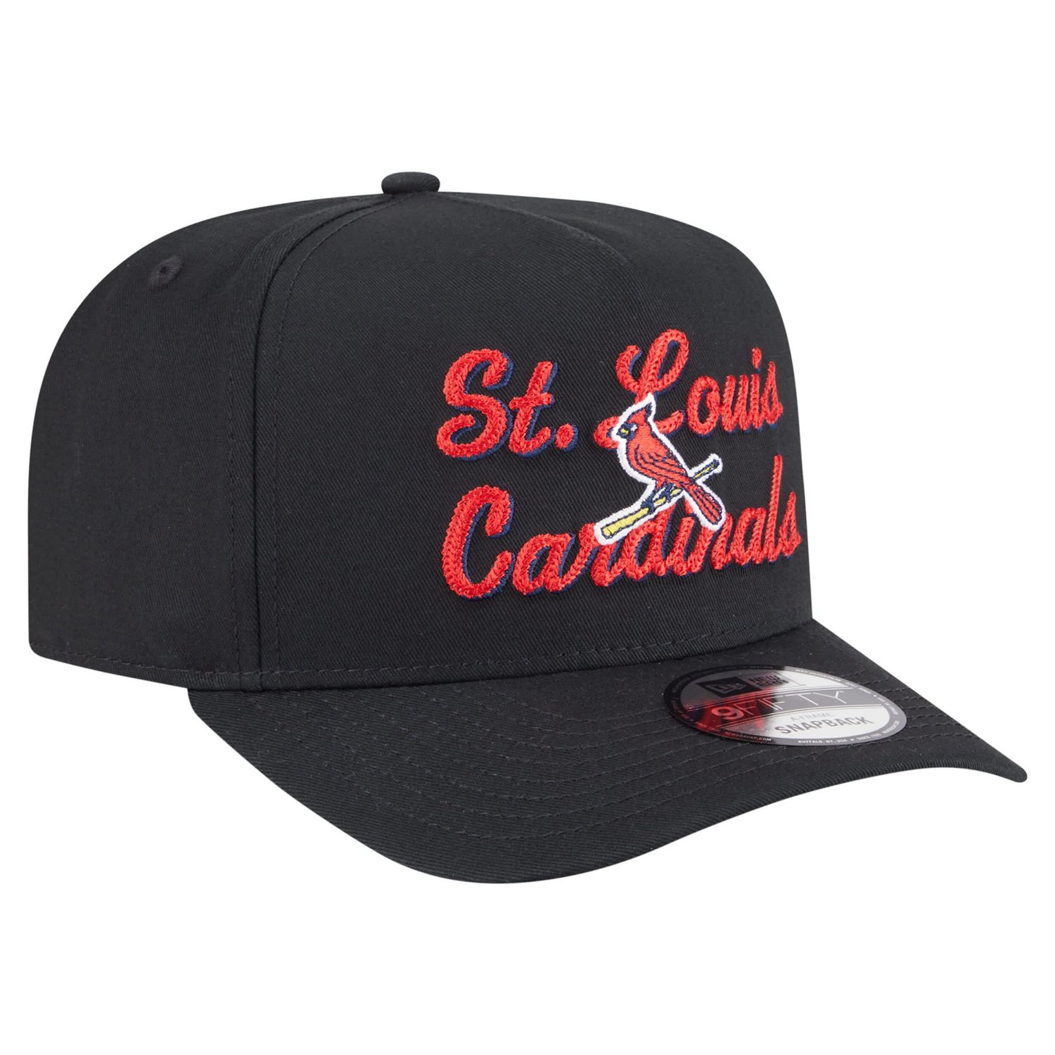New Era St Louis Cardinals Chainstitch 9FIFTY A-Frame Snapback Hat - view number 3
