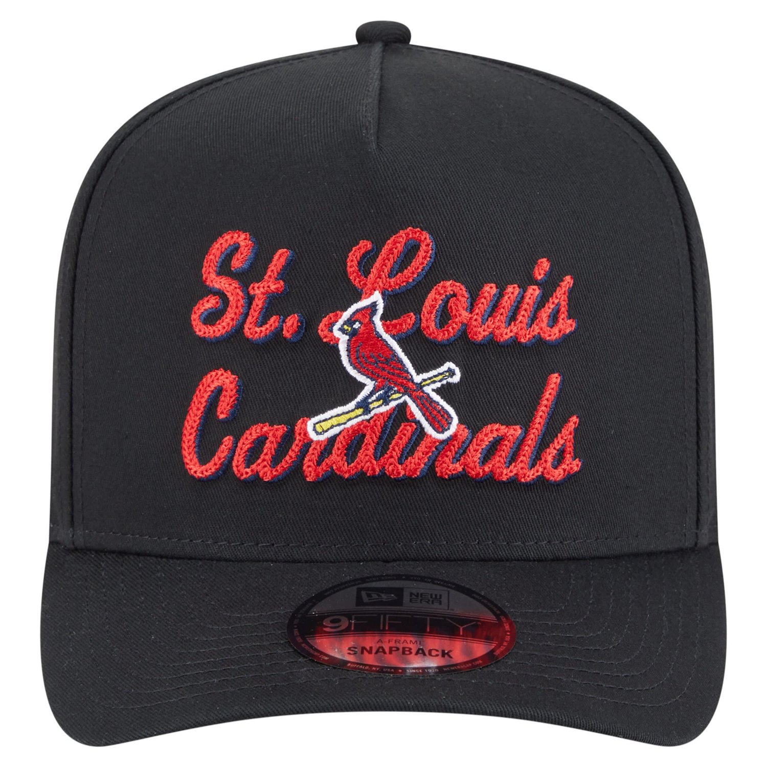 New Era St Louis Cardinals Chainstitch 9FIFTY A-Frame Snapback Hat - view number 2