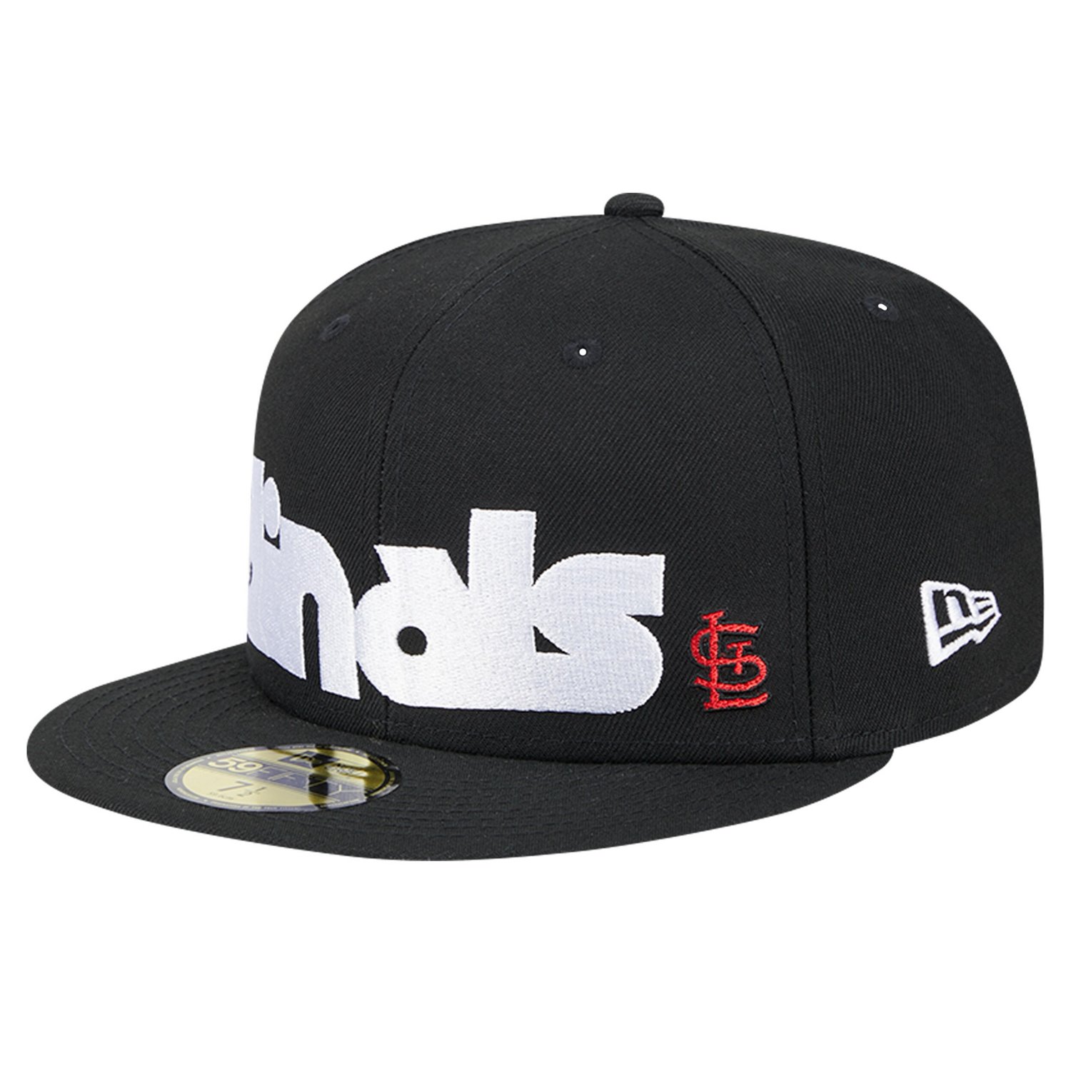 New Era St Louis Cardinals Checkered Undervisor 59FIFTY Fitted Hat