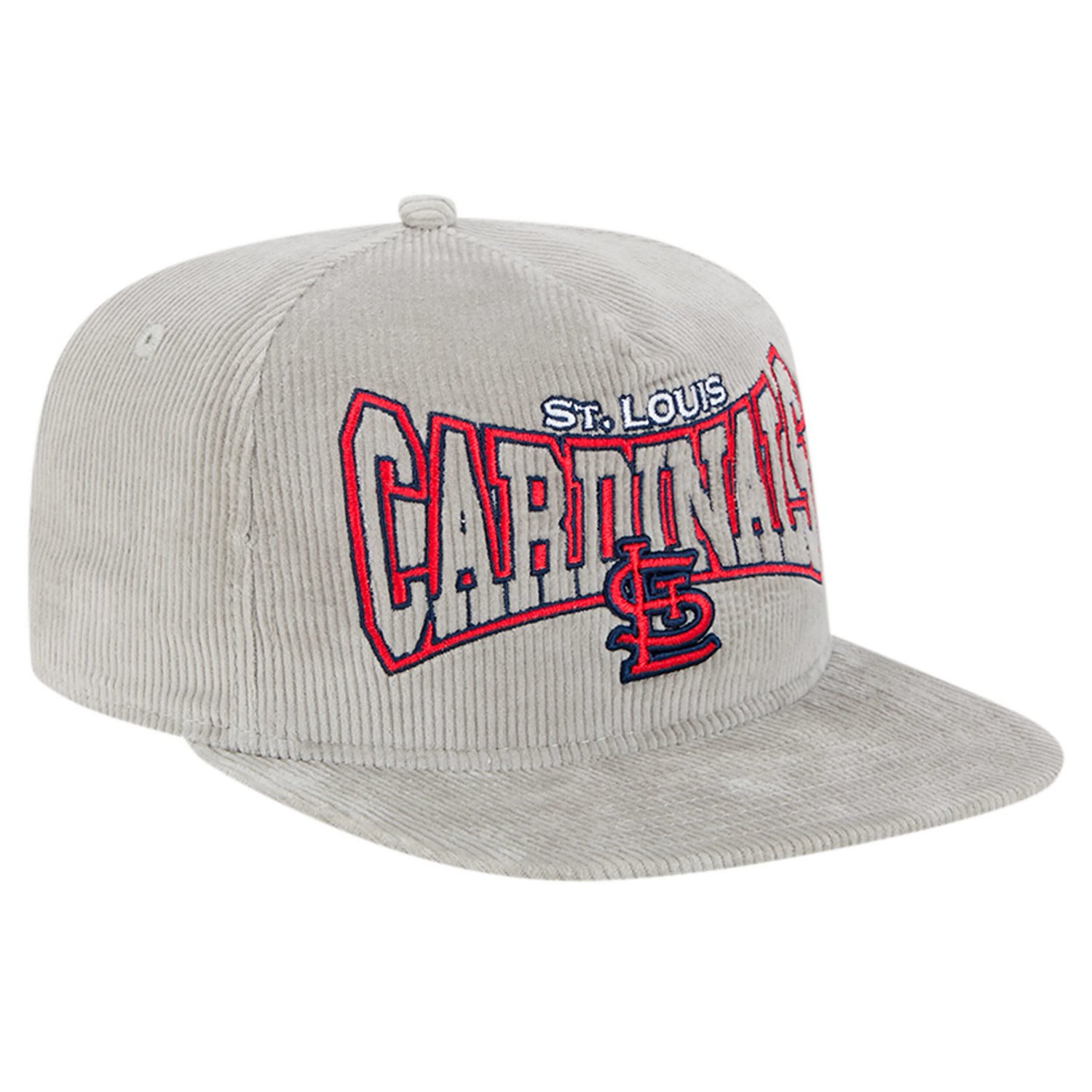 New Era St Louis Cardinals Corduroy Golfer Snapback Hat                                                                          - view number 3