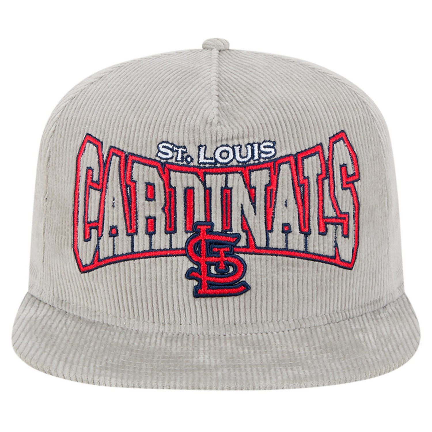 New Era St Louis Cardinals Corduroy Golfer Snapback Hat                                                                          - view number 2