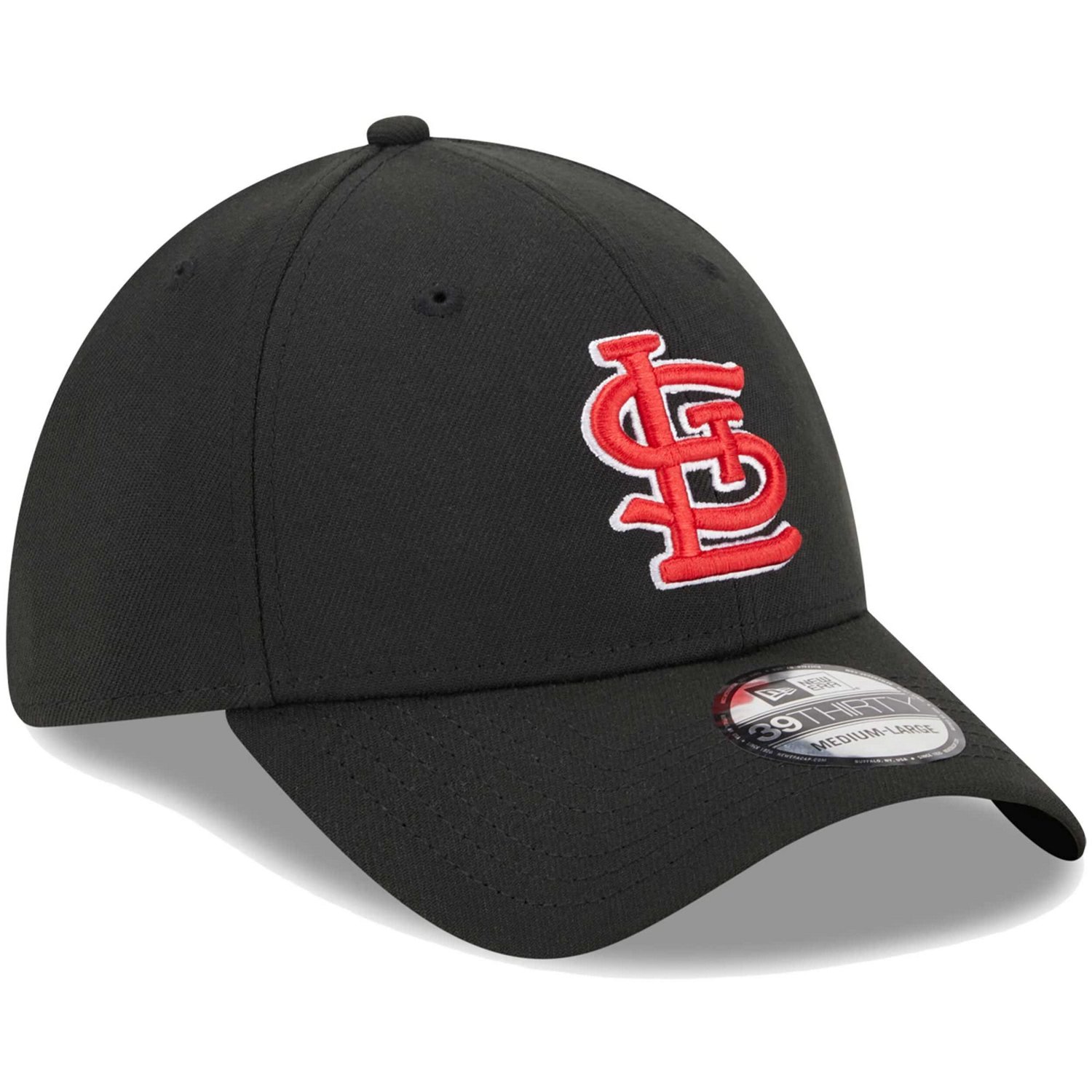 New Era St Louis Cardinals Logo 39THIRTY Flex Hat                                                                                - view number 3