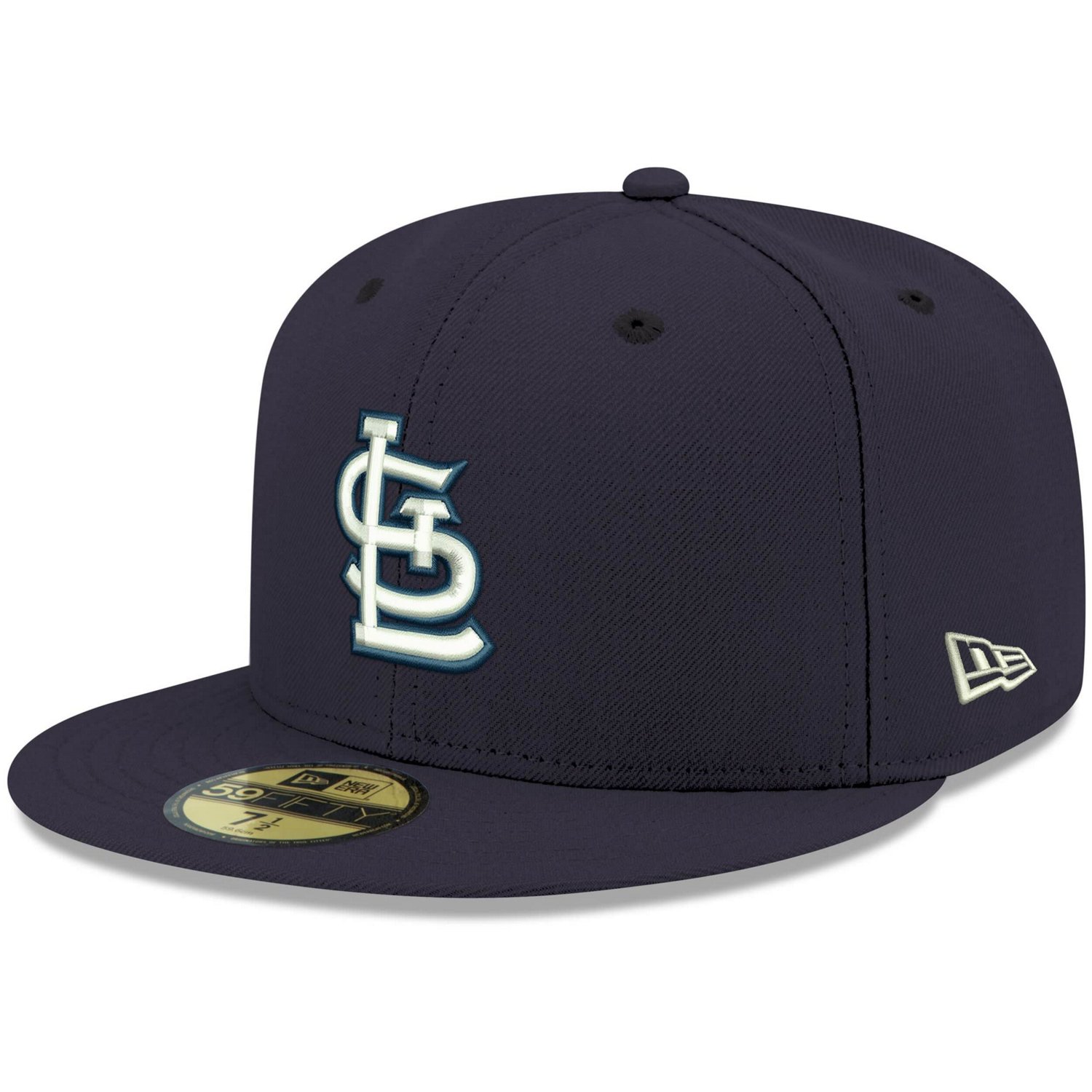 New Era St Louis Cardinals Logo 59FIFTY Fitted Hat                                                                               - view number 1