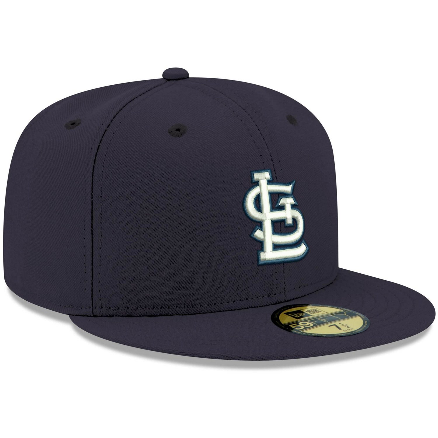 New Era St Louis Cardinals Logo 59FIFTY Fitted Hat                                                                               - view number 3