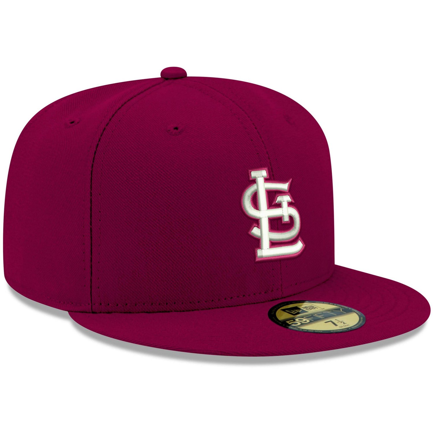New Era St Louis Cardinals Logo 59FIFTY Fitted Hat                                                                               - view number 3