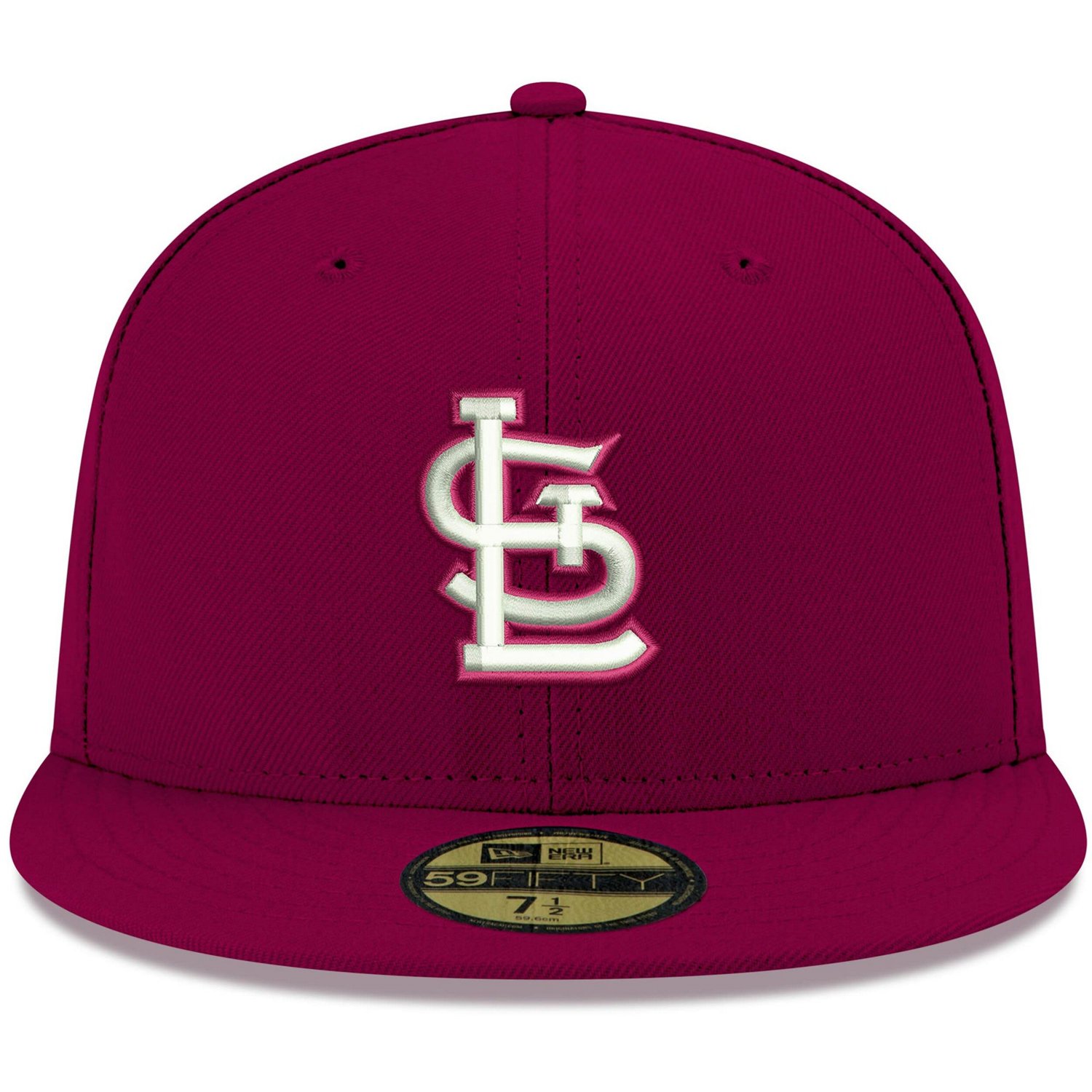New Era St Louis Cardinals Logo 59FIFTY Fitted Hat                                                                               - view number 2