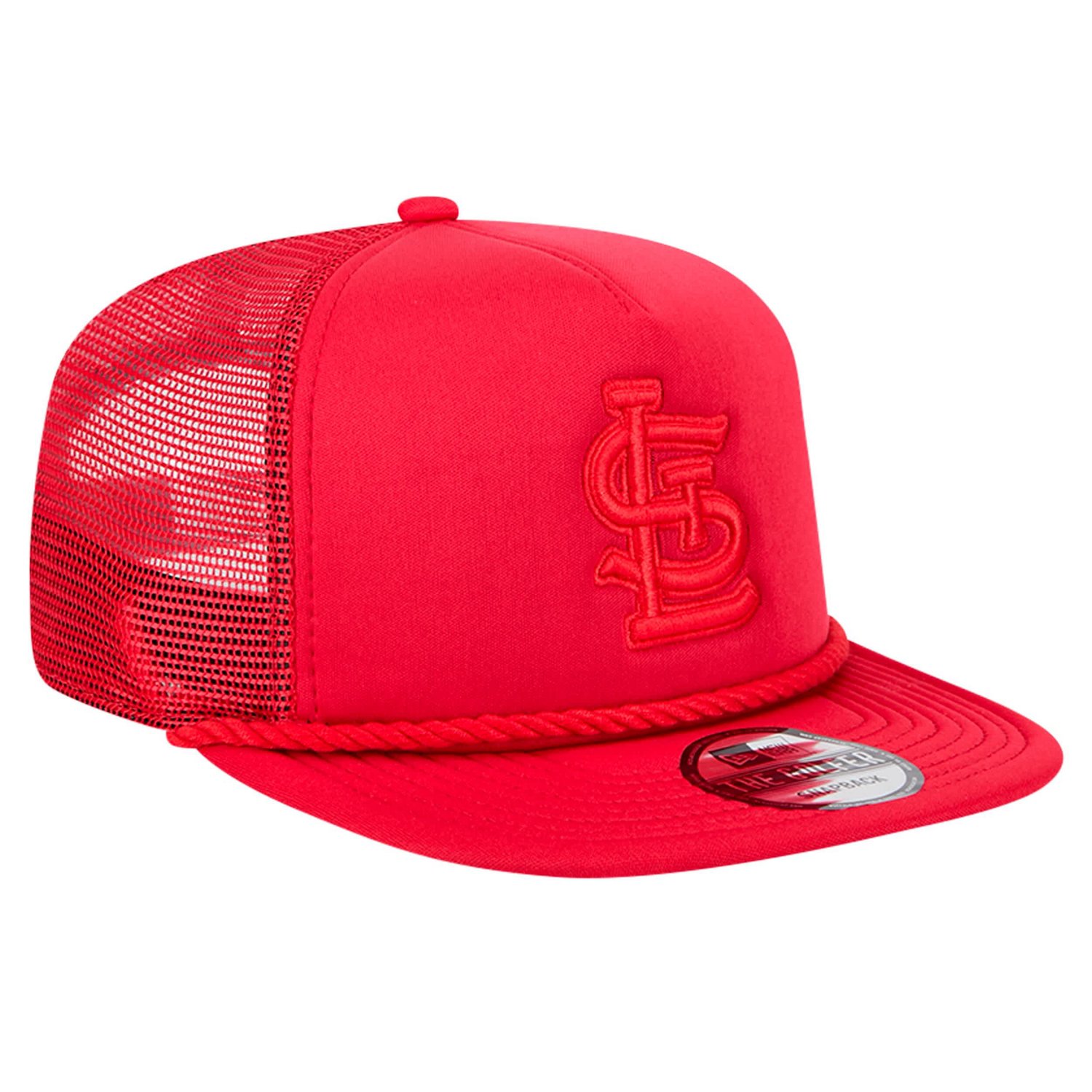 New Era St Louis Cardinals Tone Foam Meshback Golfer Snapback Hat