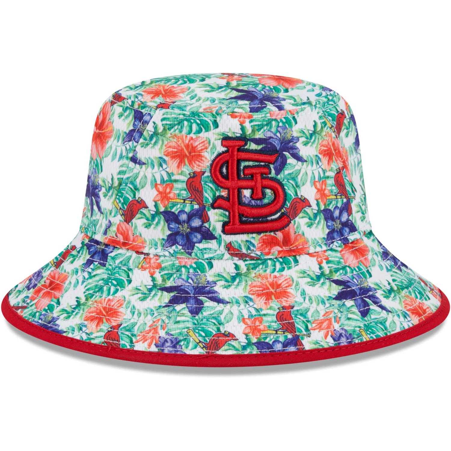 New Era St Louis Cardinals Tropic Floral Bucket Hat