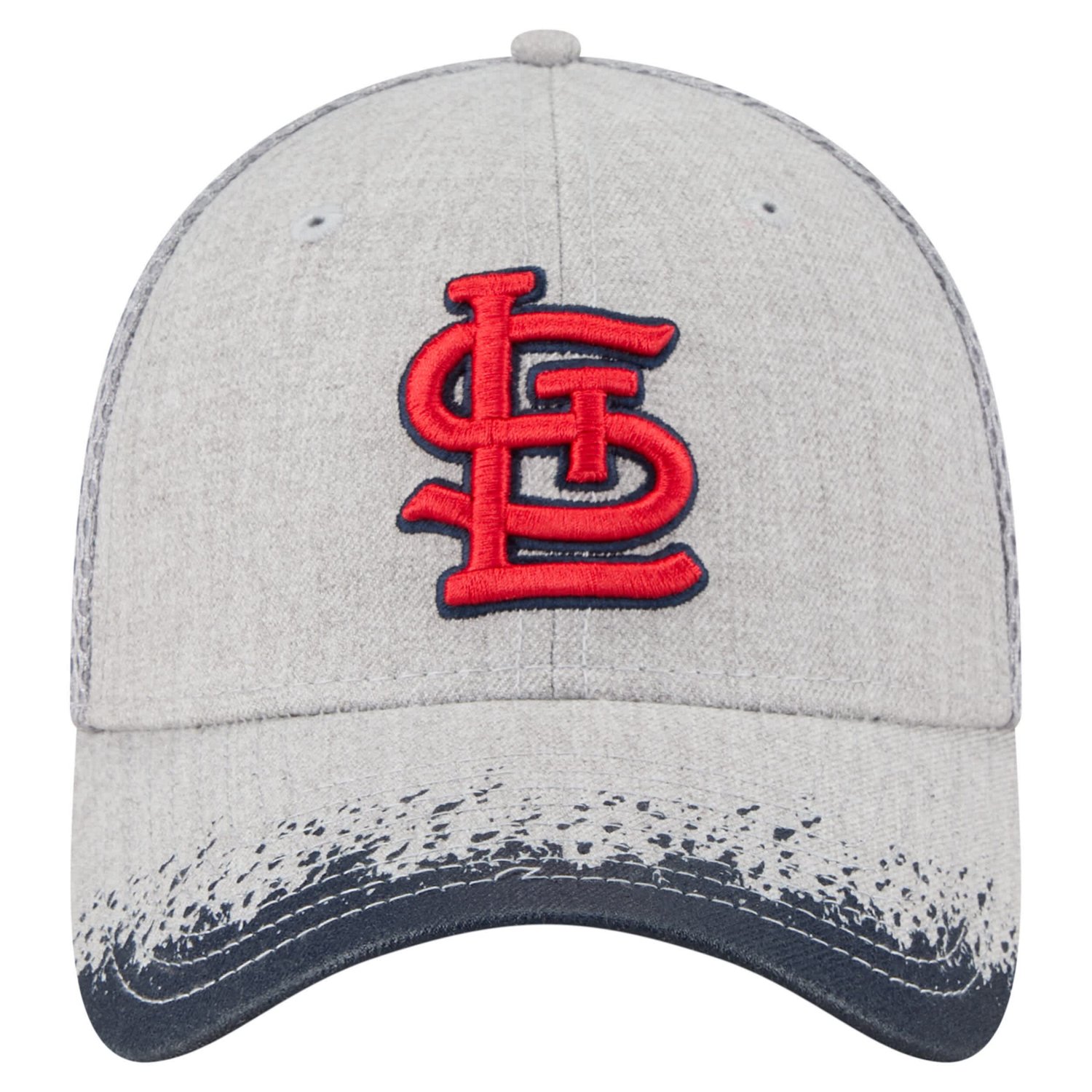 New Era St Louis Cardinals Visor Paint Splatter 39THIRTY Flex Hat - view number 2