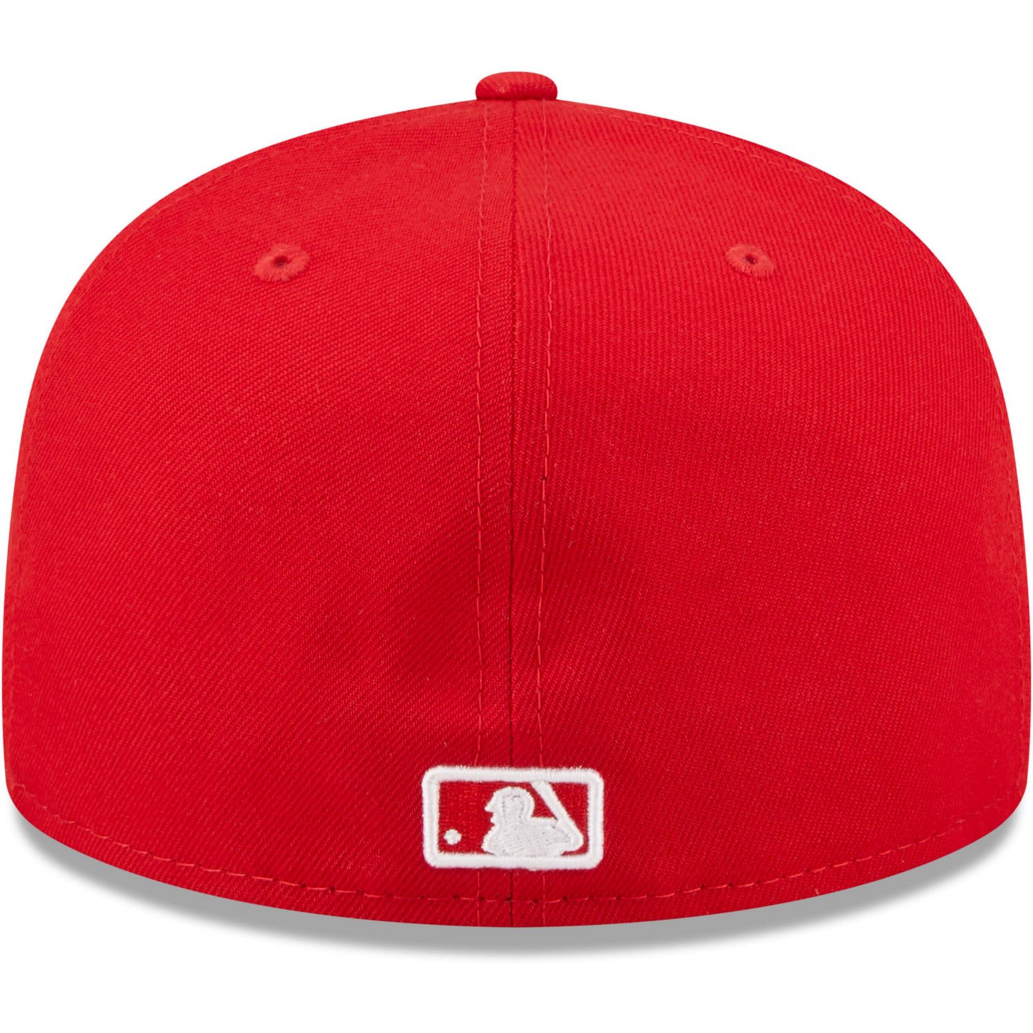 New Era St Louis Cardinals White Logo 59FIFTY Fitted Hat