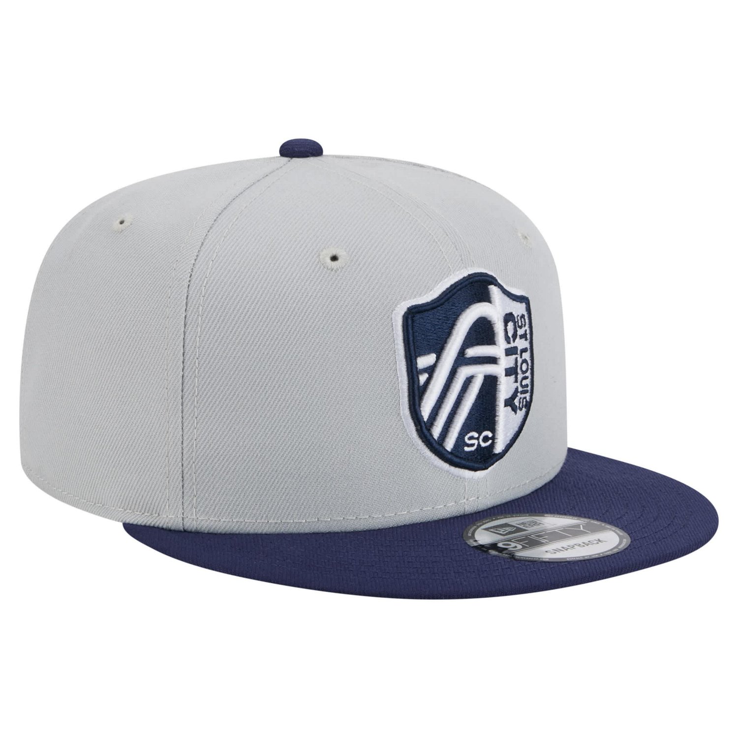 New Era St Louis City SC Color Pack Two-Tone 9FIFTY Snapback Hat - view number 3