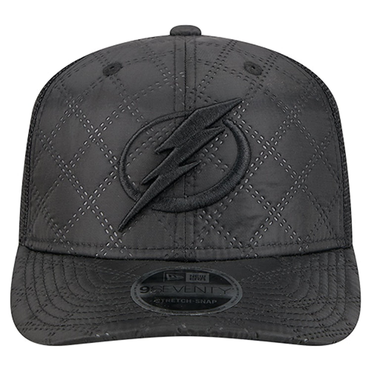 New Era Tampa Bay Lightning Quilted Nylon 9SEVENTY Adjustable Trucker Hat - view number 2