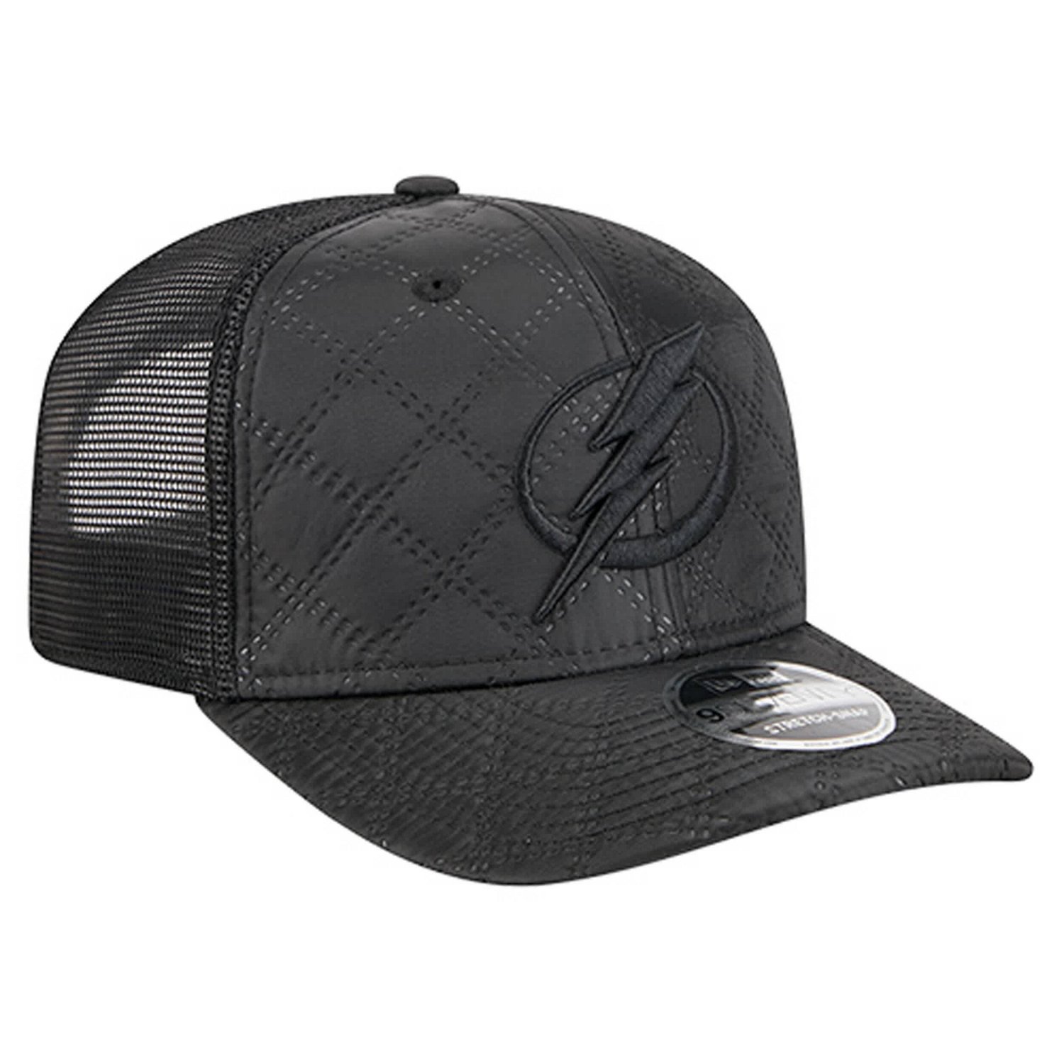 New Era Tampa Bay Lightning Quilted Nylon 9SEVENTY Adjustable Trucker Hat - view number 3