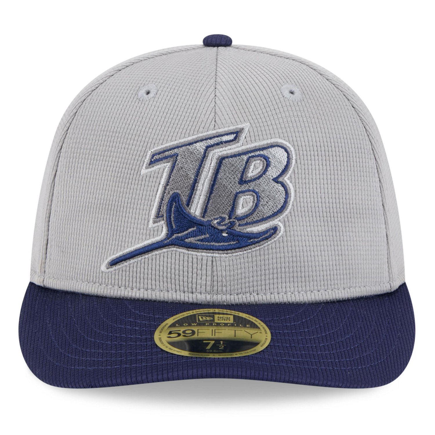 New Era Tampa Bay Rays 2025 Batting Practice Low Profile 59FIFTY Fitted Hat