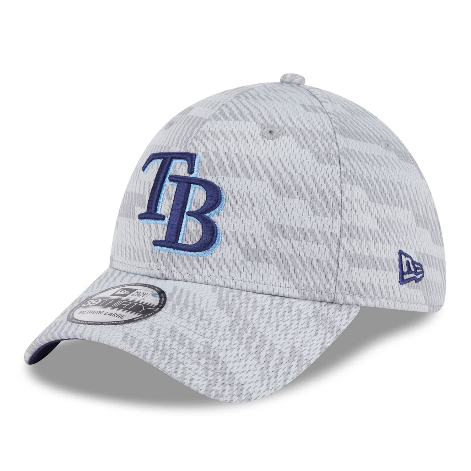 New Era Tampa Bay Rays 2025 MLB Clubhouse 39THIRTY Flex Hat - view number 3