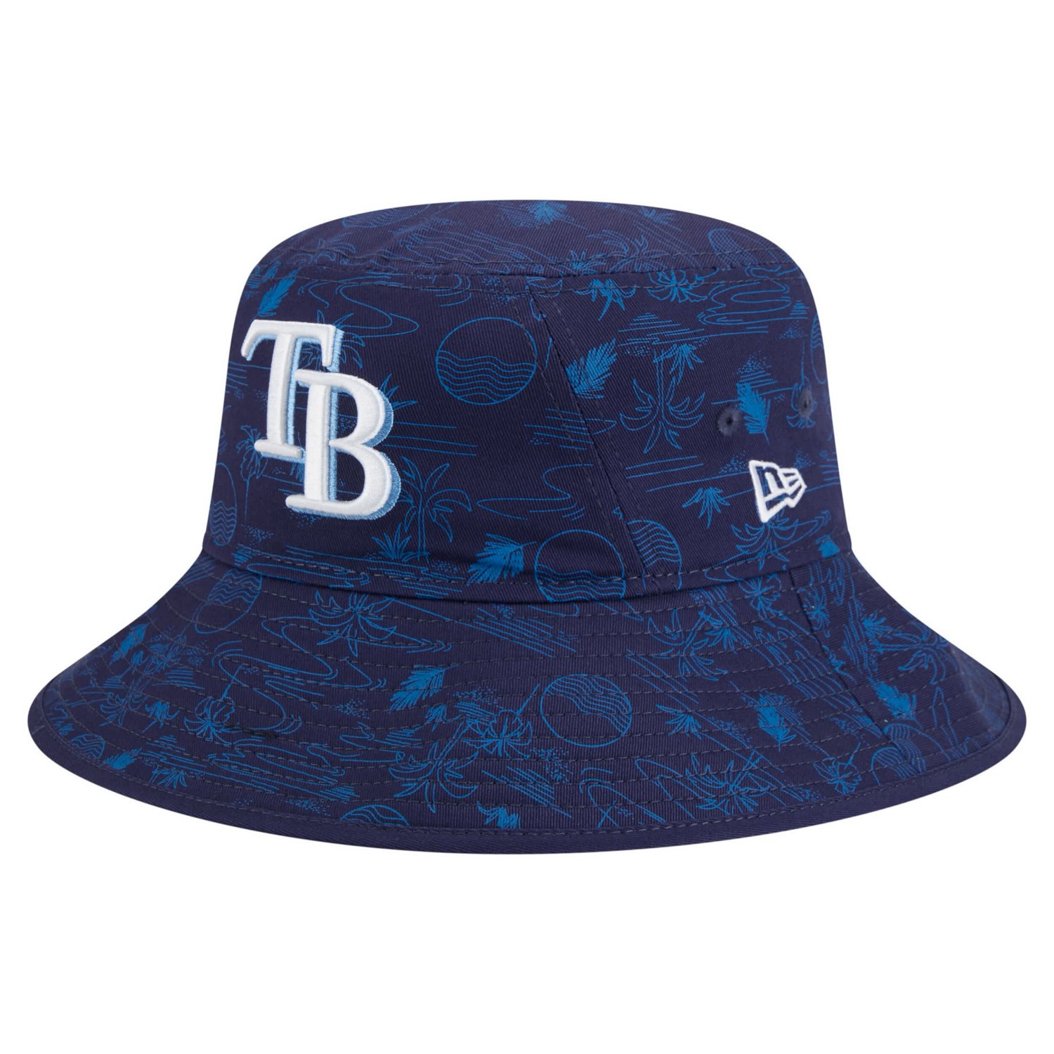 New Era Tampa Bay Rays 2025 Spring Training All Over Print Bucket Hat