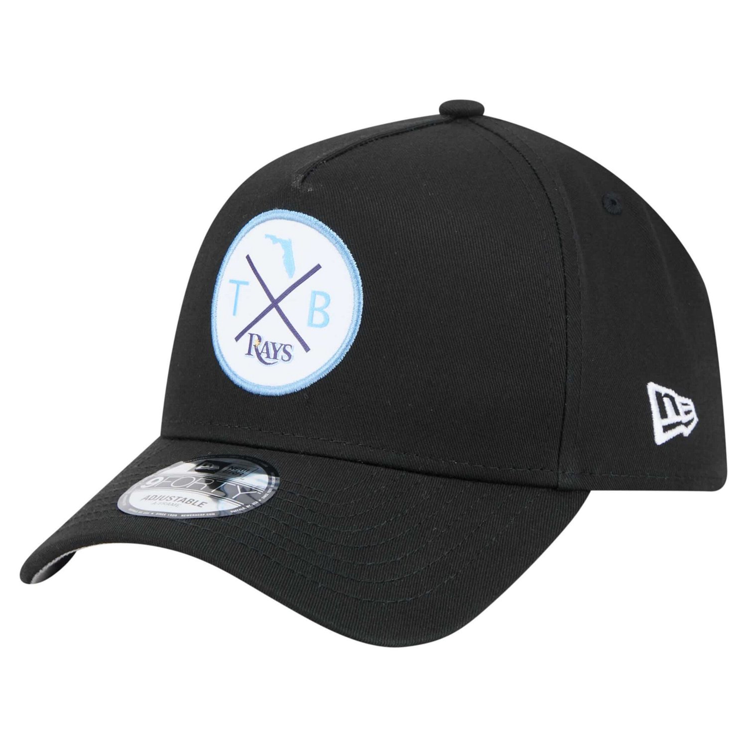 New Era Tampa Bay Rays 9FORTY A-Frame Adjustable Hat
