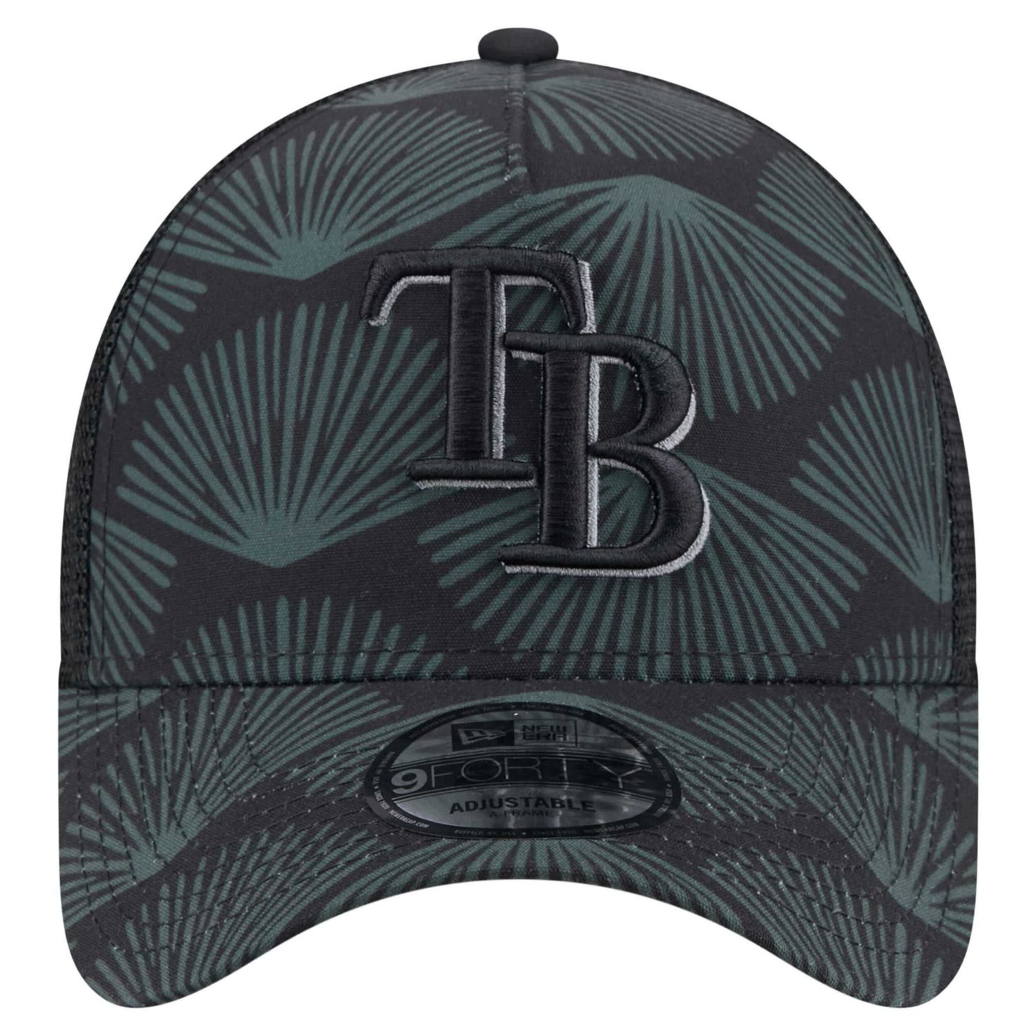 New Era Tampa Bay Rays 9FORTY A-Frame Trucker Adjustable Hat