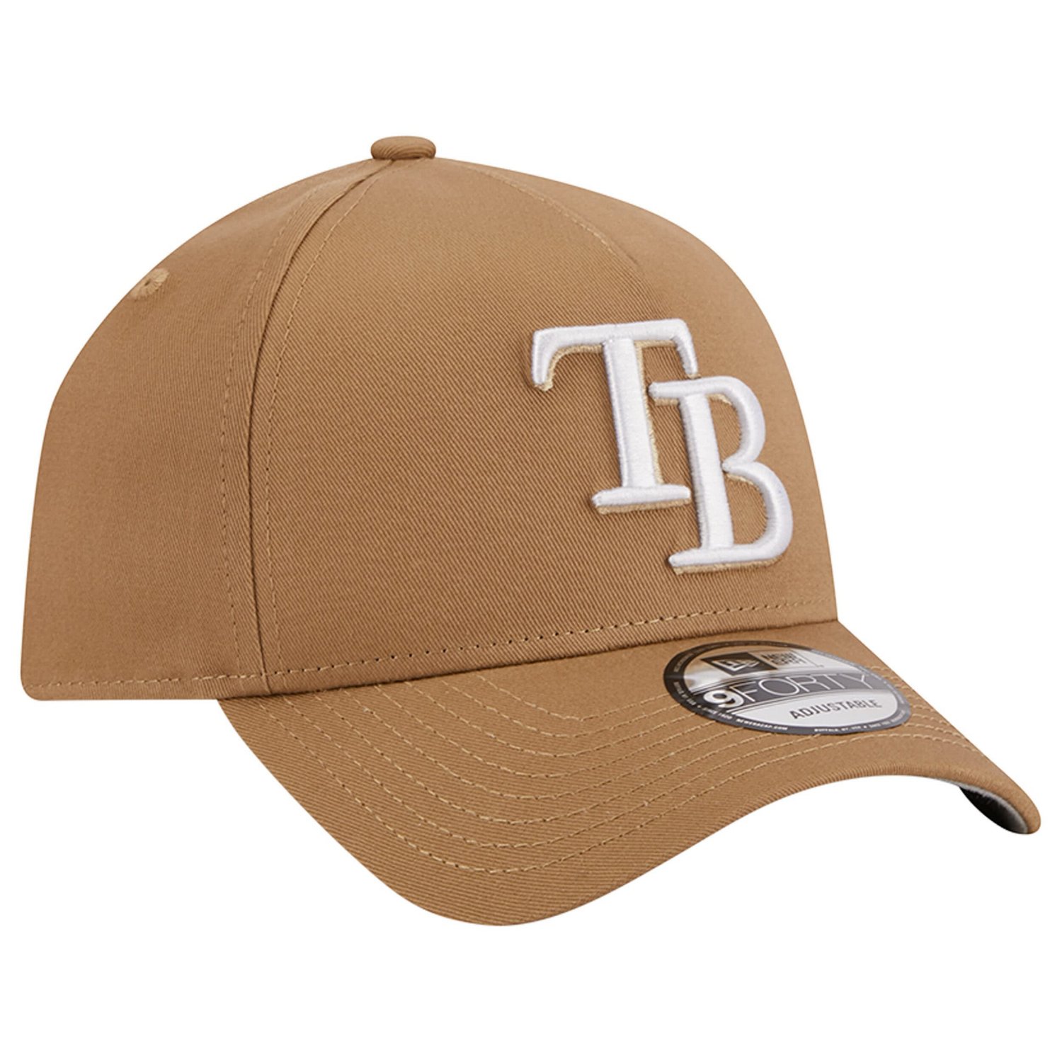 New Era Tampa Bay Rays A-Frame 9FORTY Adjustable Hat - view number 3