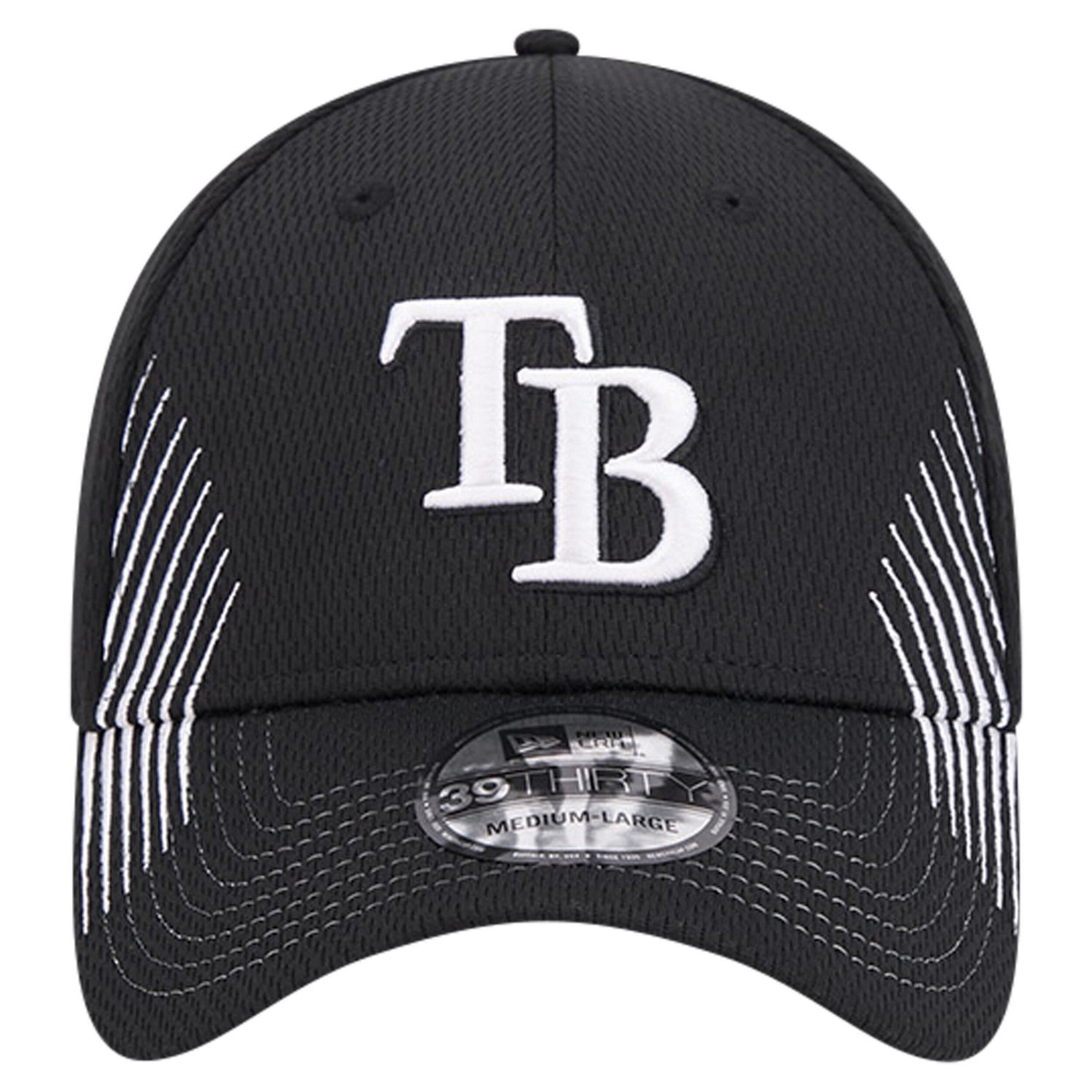 New Era Tampa Bay Rays Active Dash Mark 39THIRTY Flex Hat - view number 2