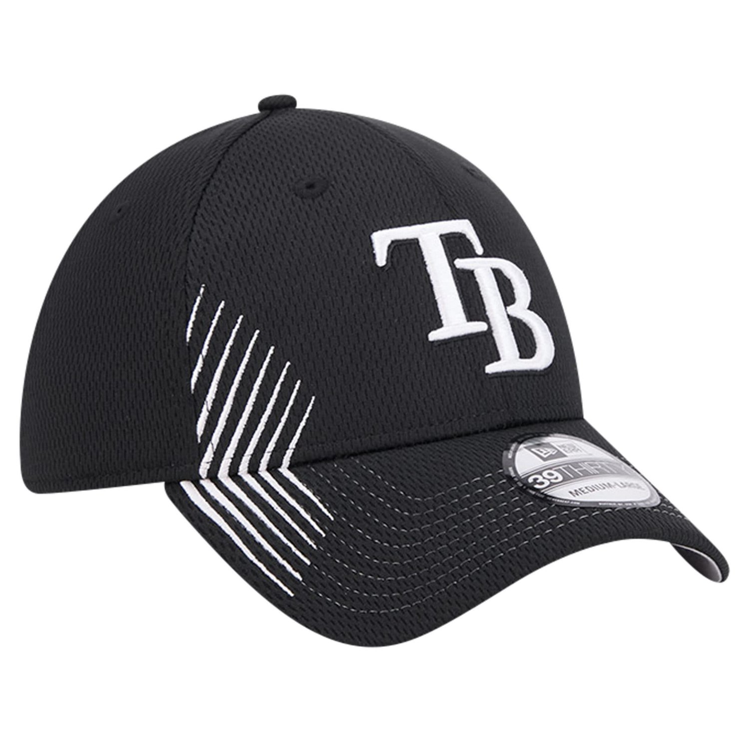New Era Tampa Bay Rays Active Dash Mark 39THIRTY Flex Hat - view number 3