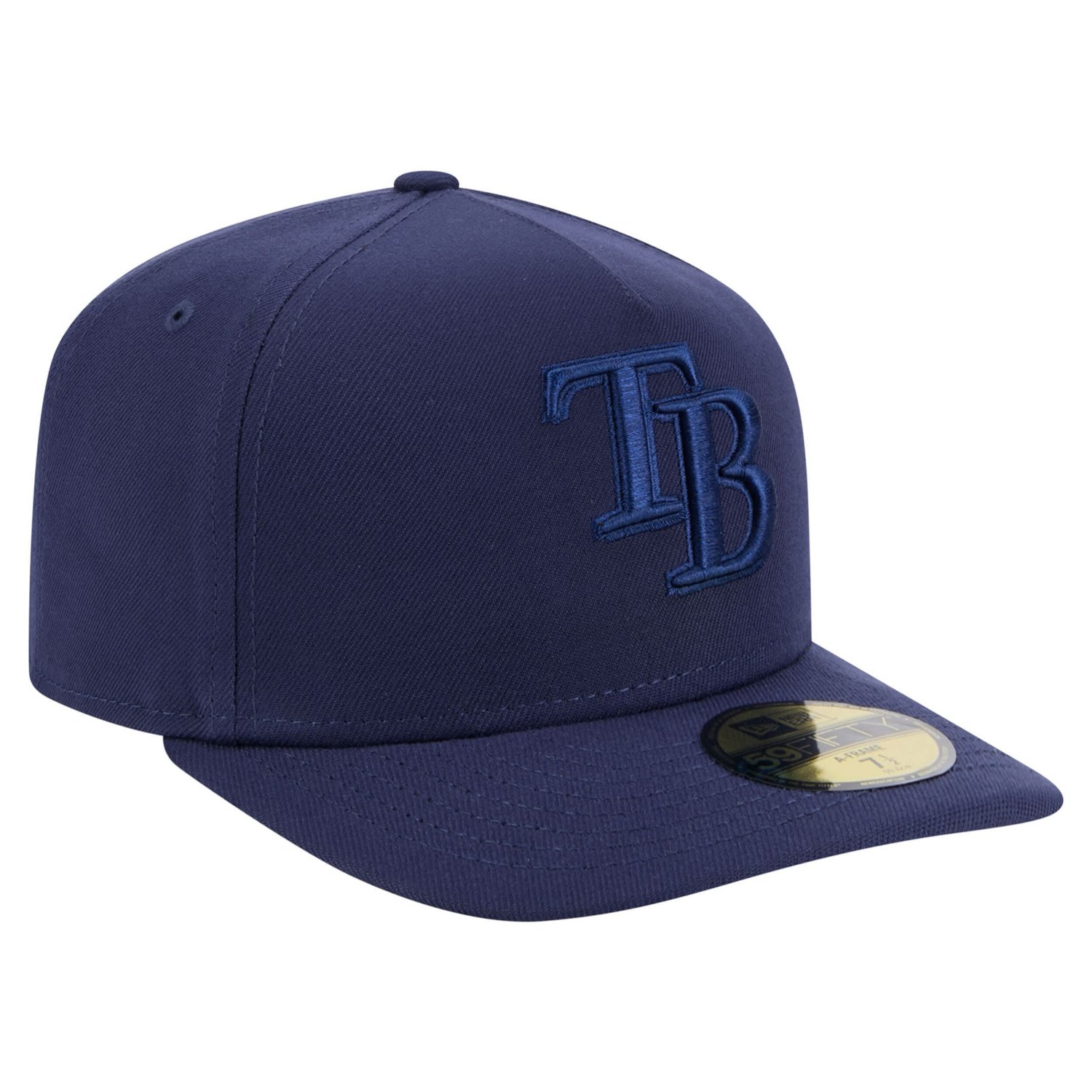 New Era Tampa Bay Rays Color Pack A-Frame 59FIFTY Fitted Hat - view number 3